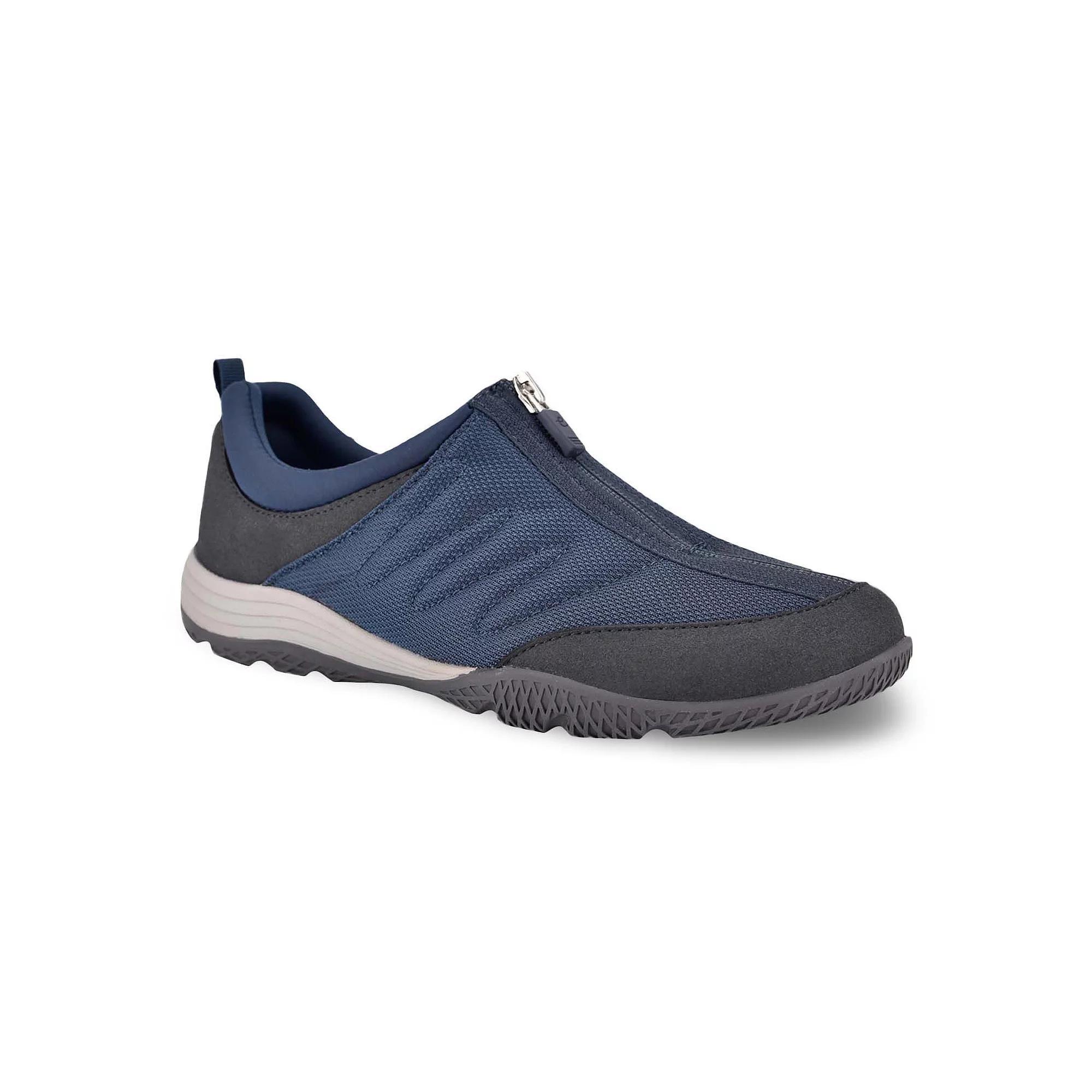 Easy Spirit Bestrong Women's Center Zip Sneakers, Size: 12, Dress Blue Product Image
