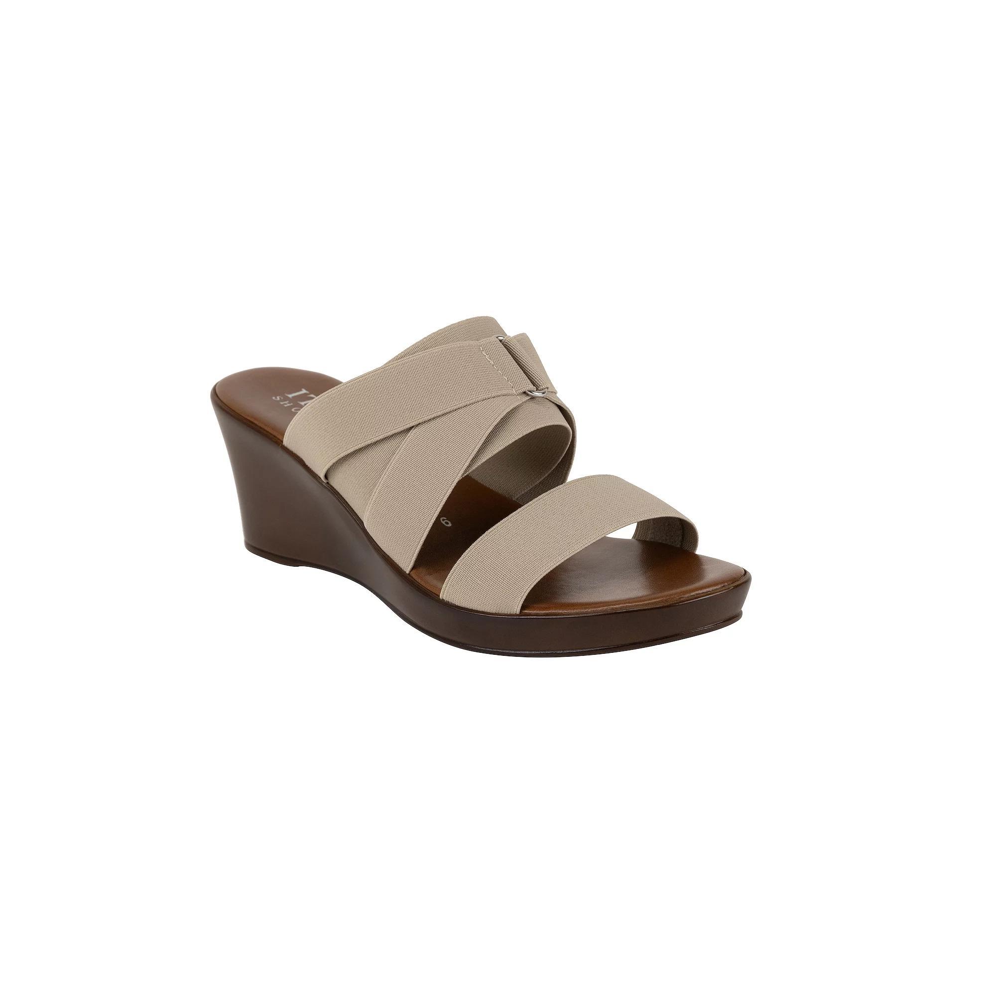 Italian Shoemakers Clous Women's Wedge Heel, Size: 5, Brown Product Image
