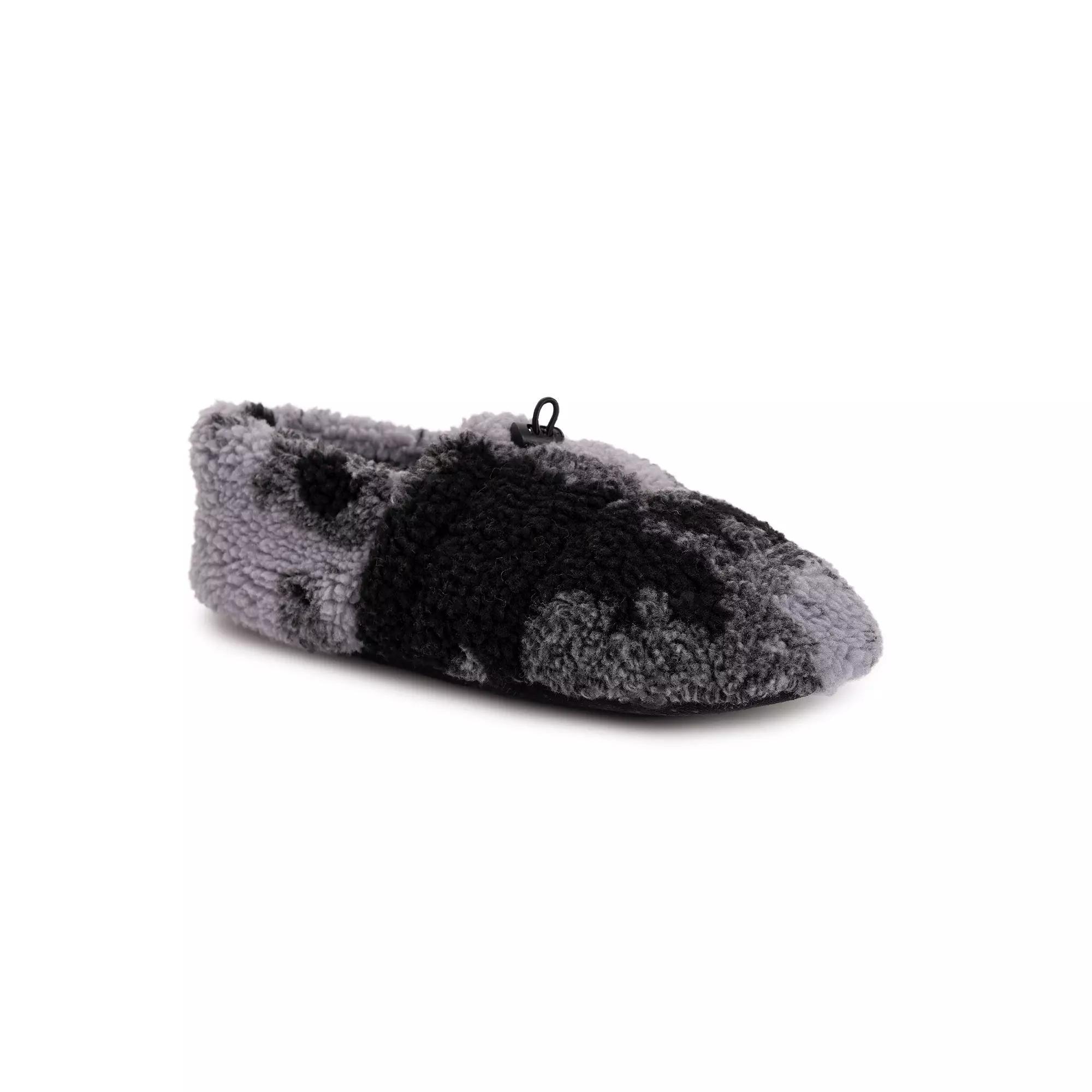 MUK LUKS Quilted Sherpa Mens Toggle Bootie Slippers Product Image