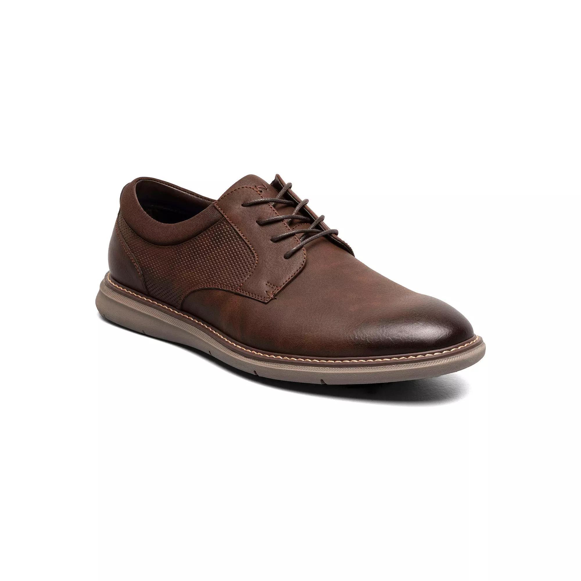 Nunn Bush® Chase Men's Plain Toe Oxford Shoes, Size: 13, Brown Product Image