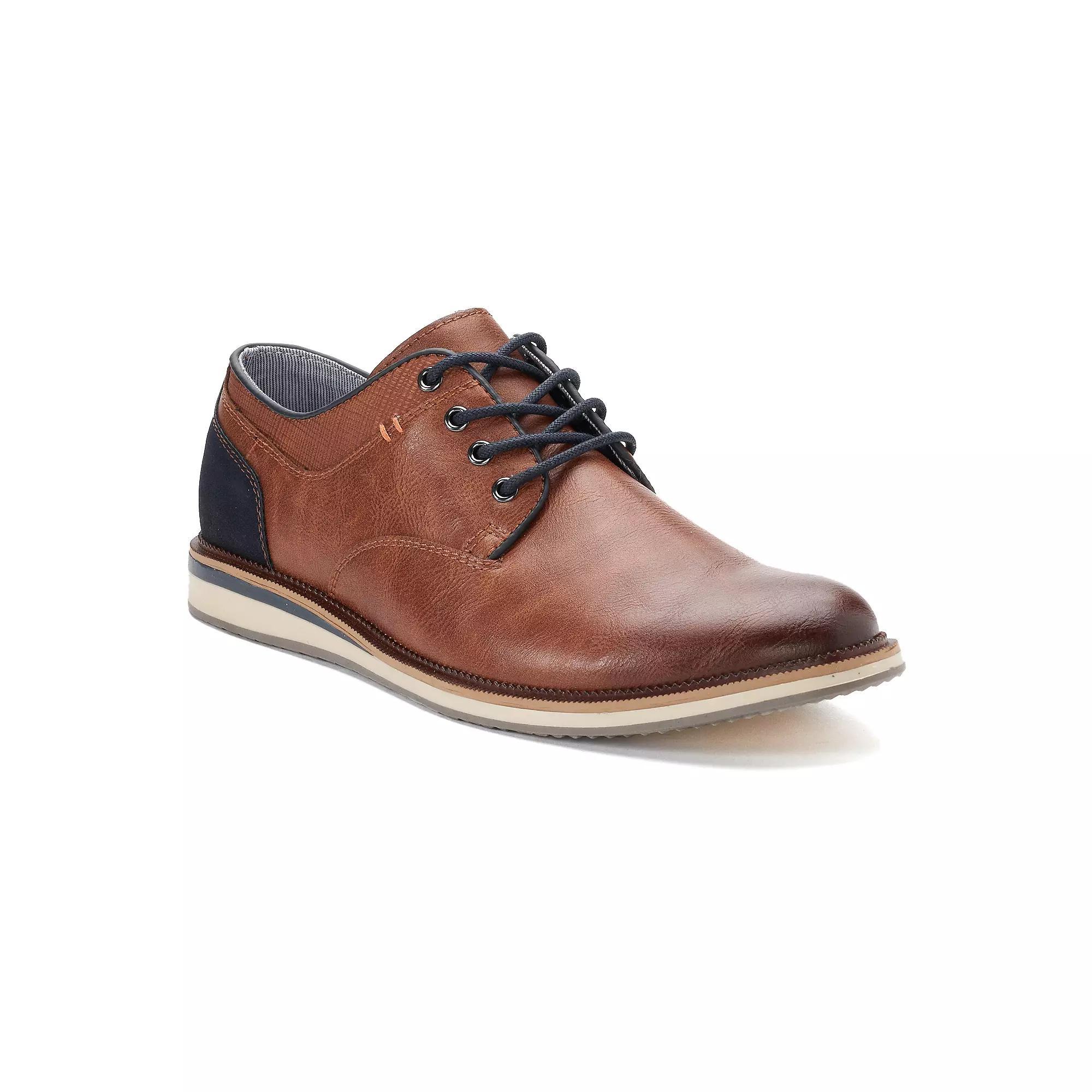 Sonoma Goods For Life Freer Mens Dress Shoes Red Product Image