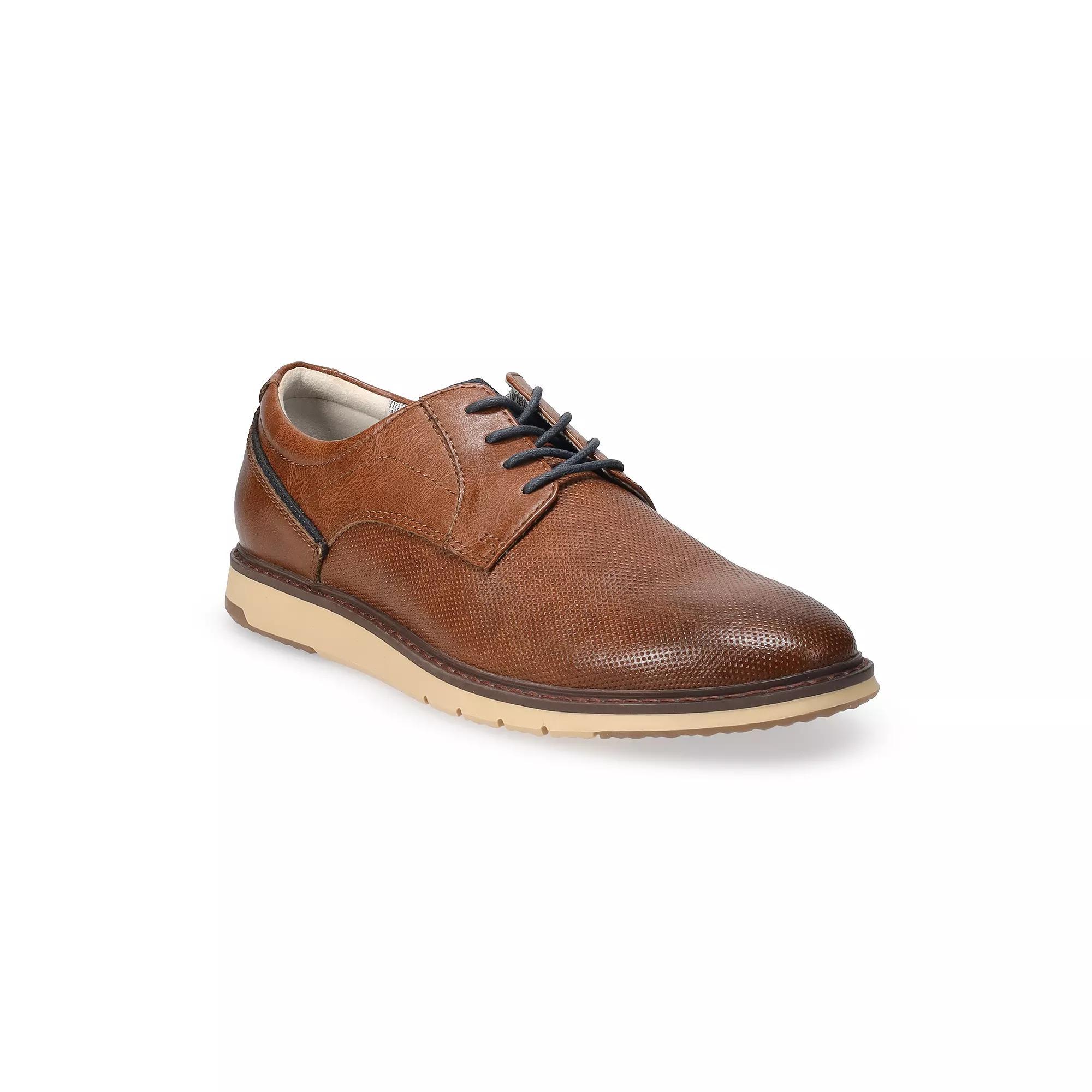 Sonoma Goods For Life® Wendl Men's Memory Foam Casual Oxfords, Size: 11.5, Red Product Image