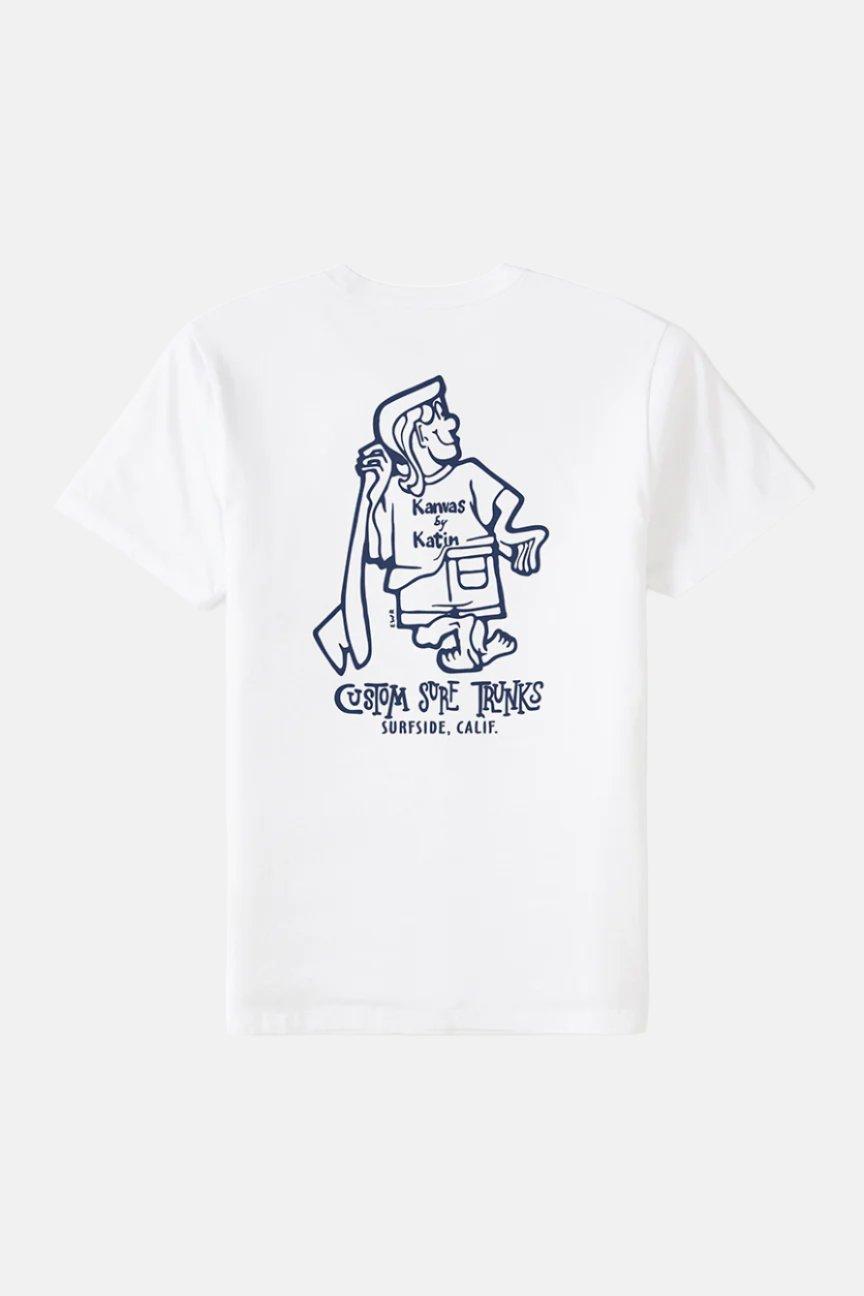 K-MAN TEE - WHITE / L Product Image