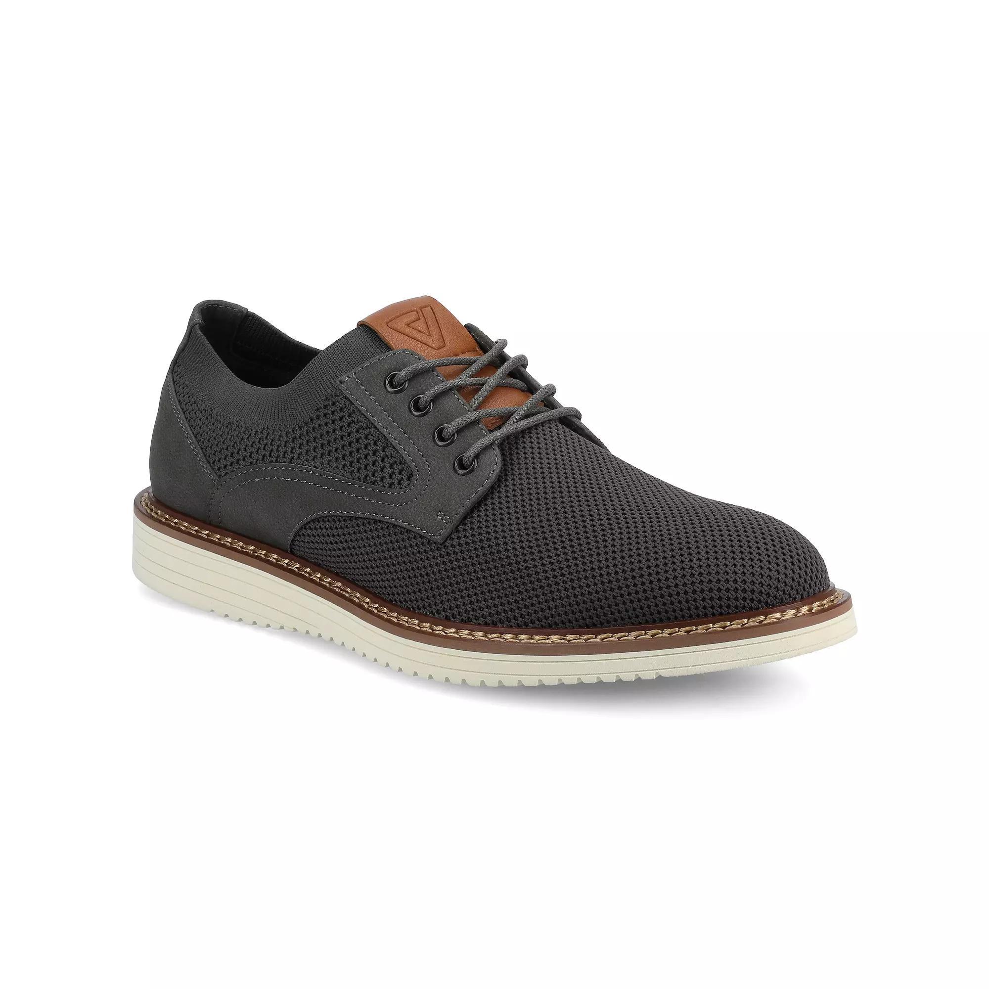VANCE Merrick Comfort Men's Flexible Casual Knit Hybrid Dress Shoes, Size: 13, Gray Product Image