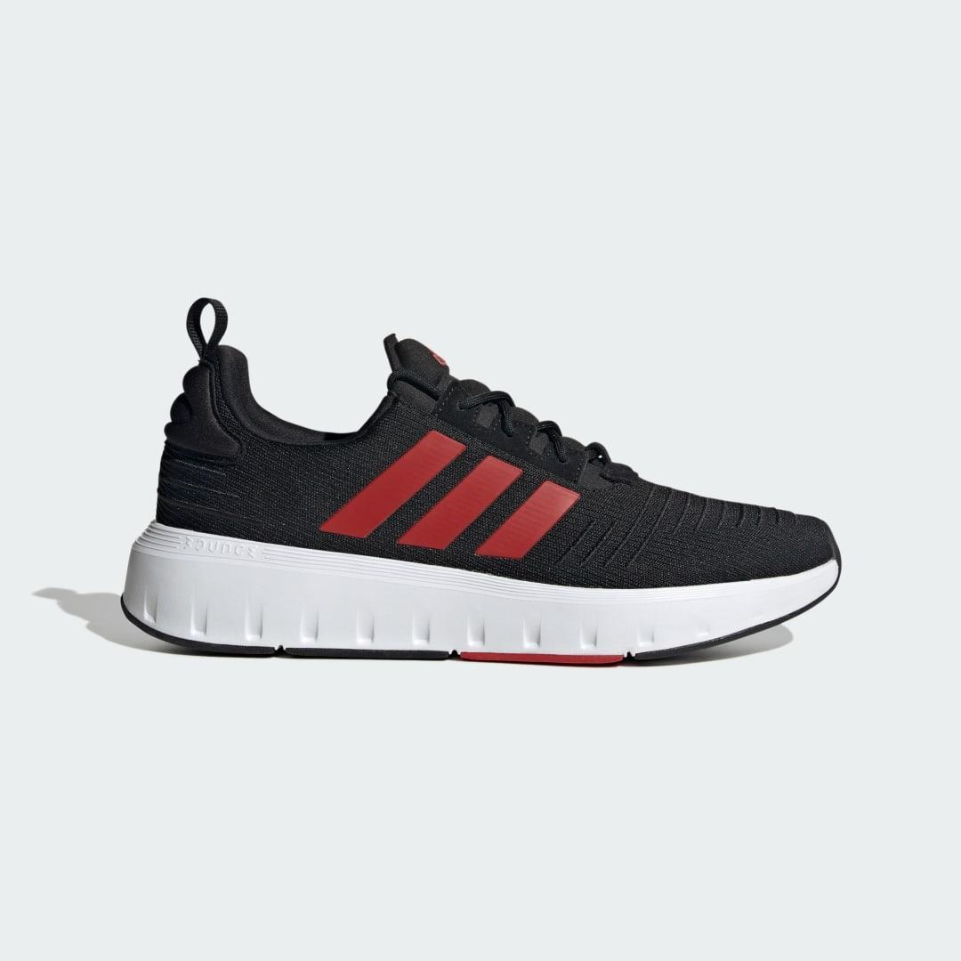 adidas Swift Run Shoes Core Black 6 Mens Product Image