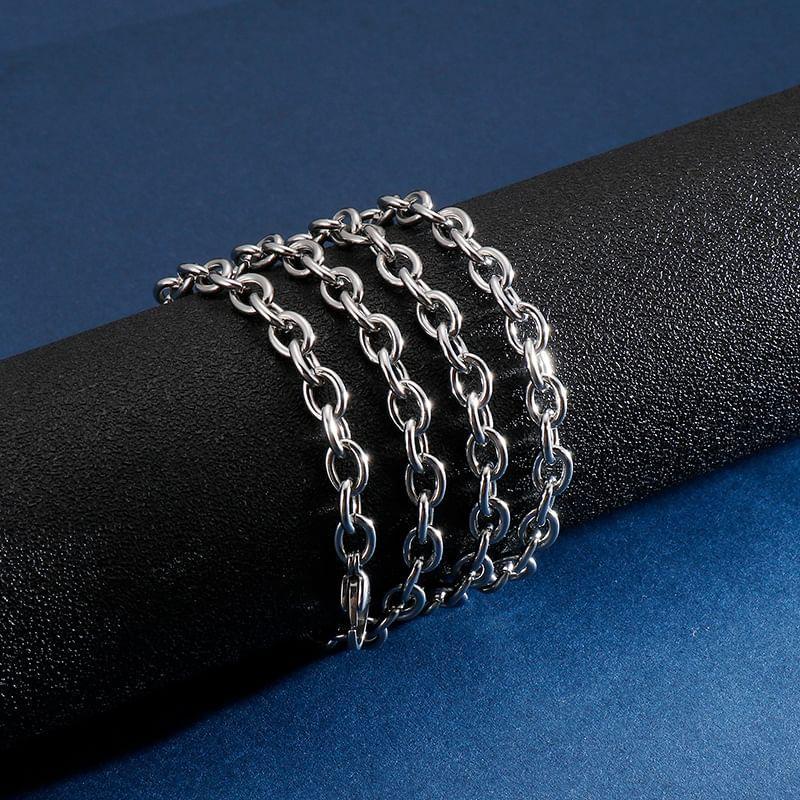 Stainless Steel Chained Necklace Product Image