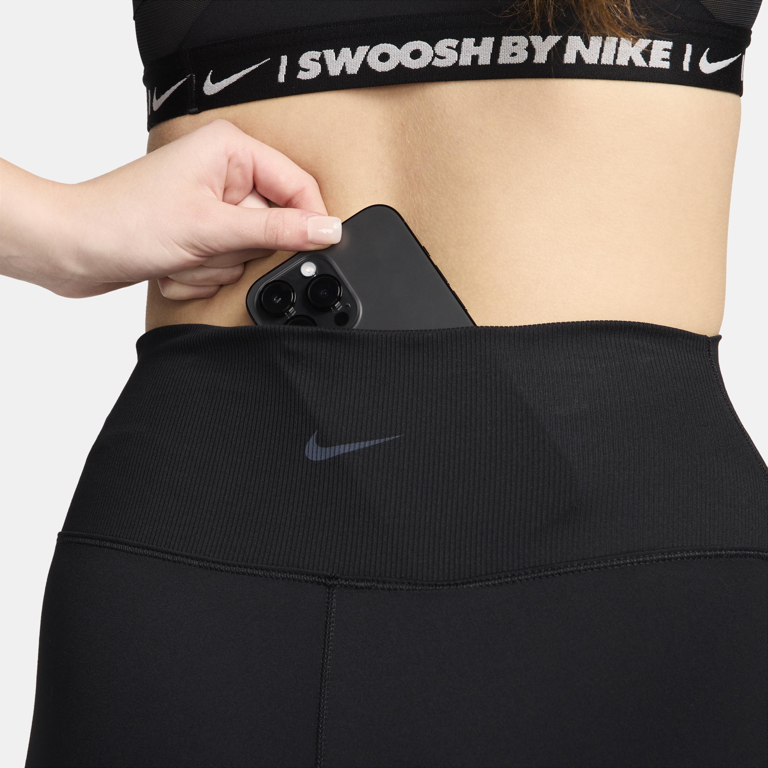 Nike Women's One Rib High-Waisted 5" Biker Shorts Product Image
