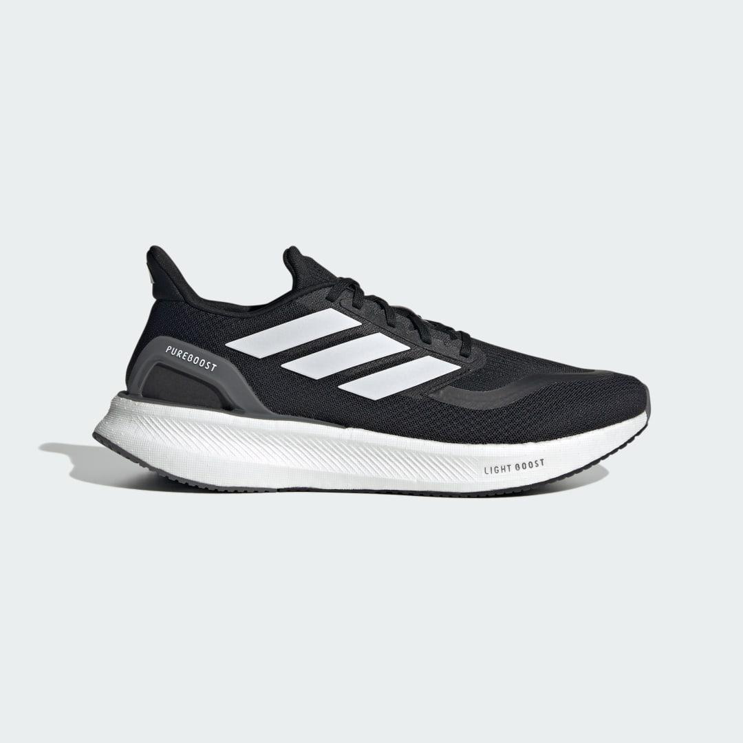 adidas Pureboost 5 Running Shoes Cloud White 9 Mens Product Image