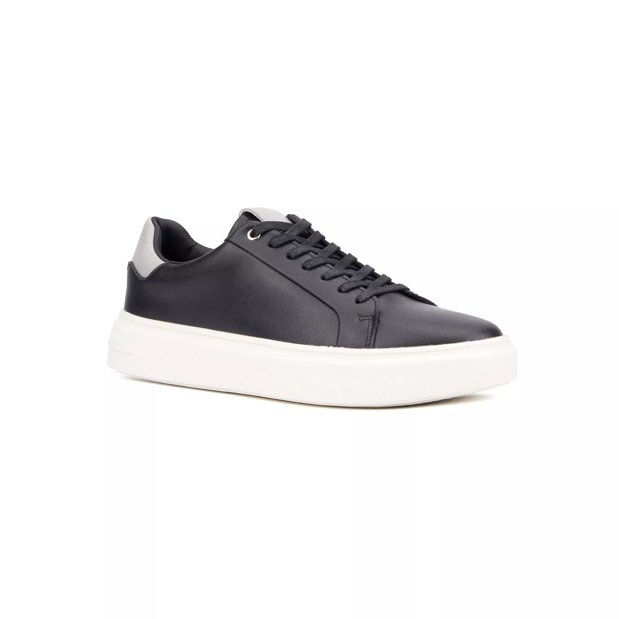 New York & Company Alvin Men's Low-Top Sneakers, Size: 8.5, Black Product Image