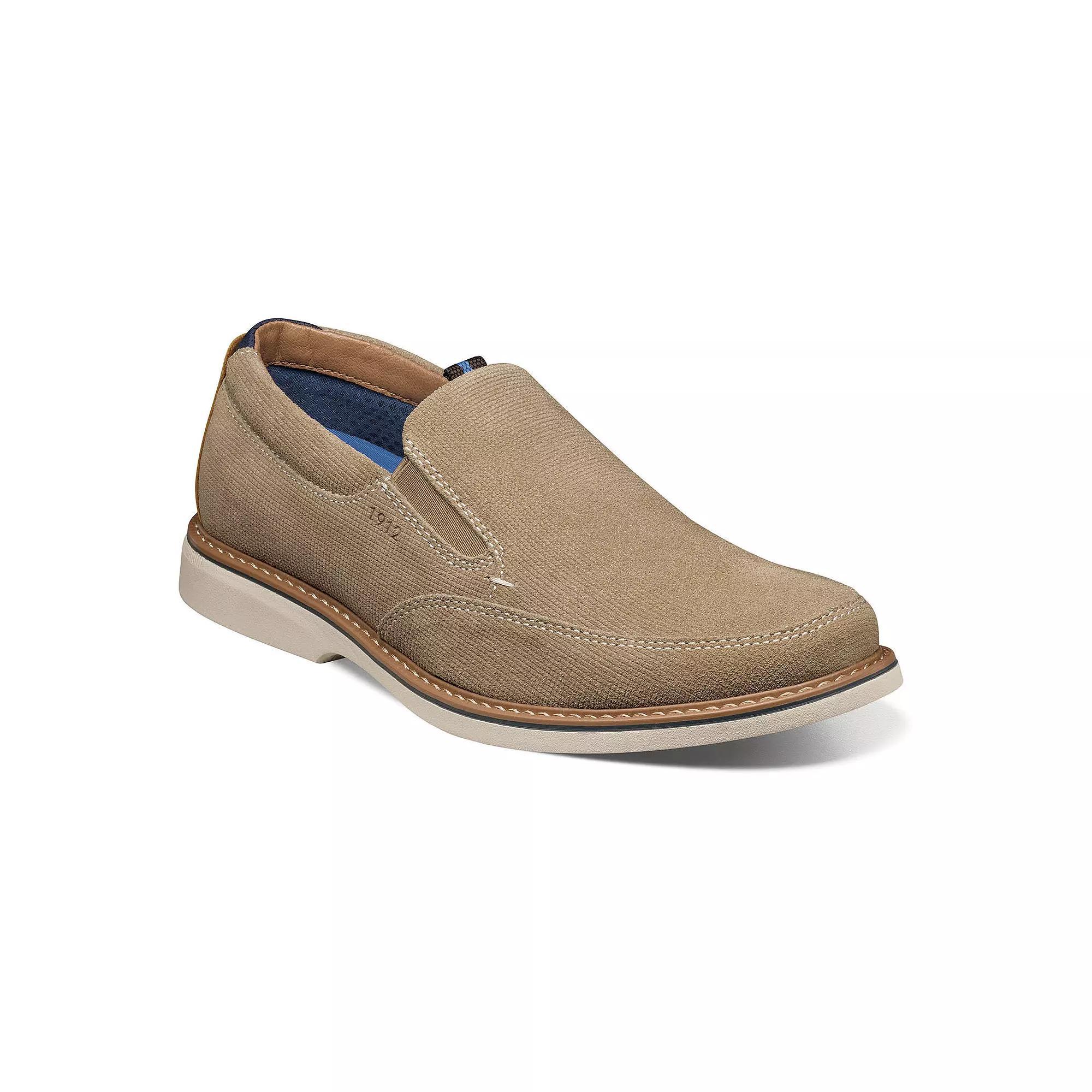 Nunn Bush® Otto Men's Slip-On Shoes, Size: 13, Grey Product Image