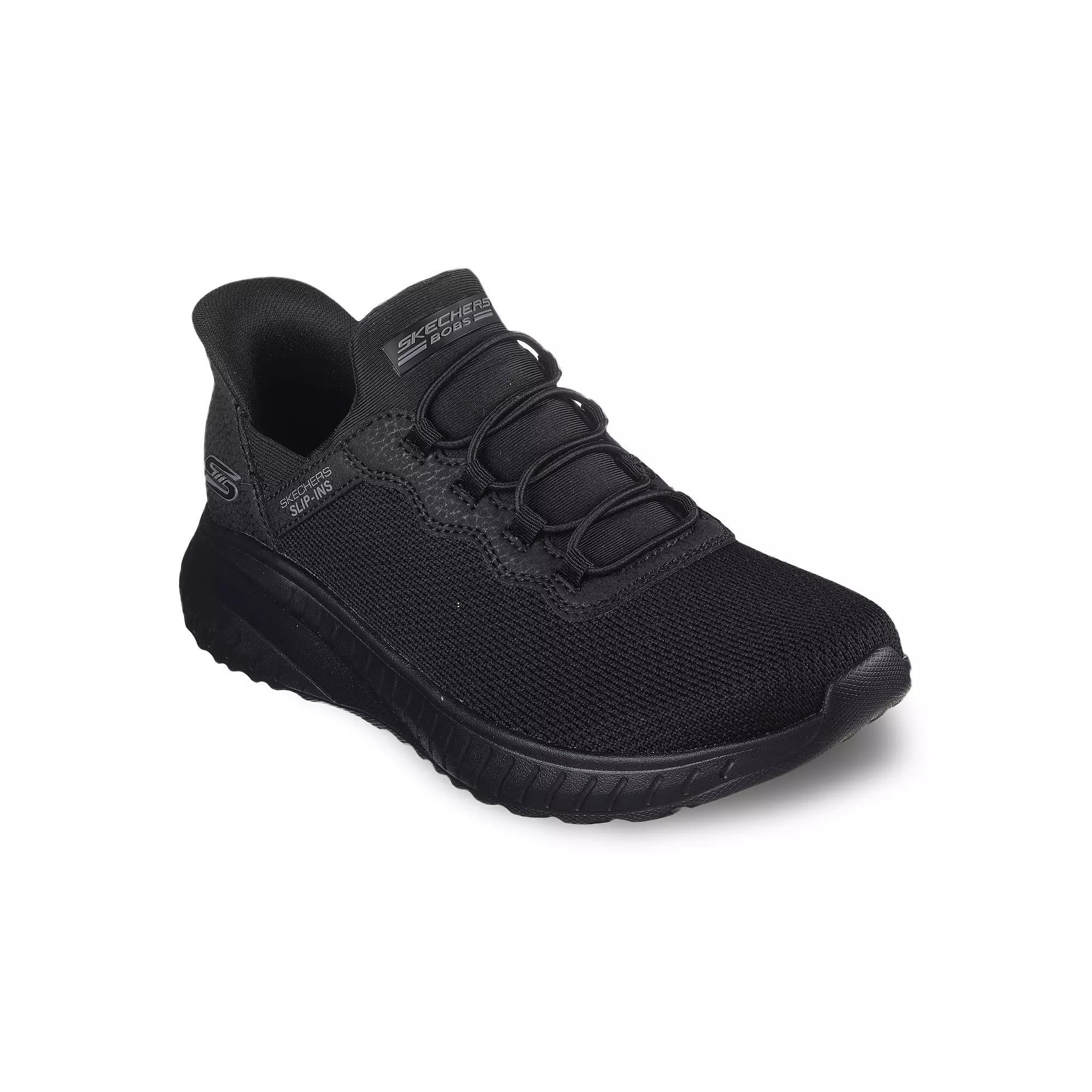 BOBS by Skechers™ Hands Free Slip-ins® Squad Chaos Daily Inspiration Women's Sneakers, Size: 9, Black Product Image