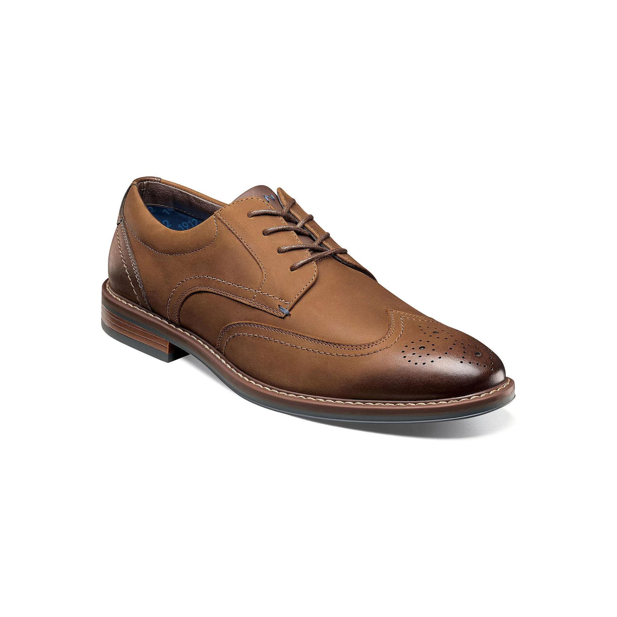 VANCE Ozzy Men's Wingtip Tru Comfort Foam Hybrid Dress Shoes, Size: 12, Grey Product Image
