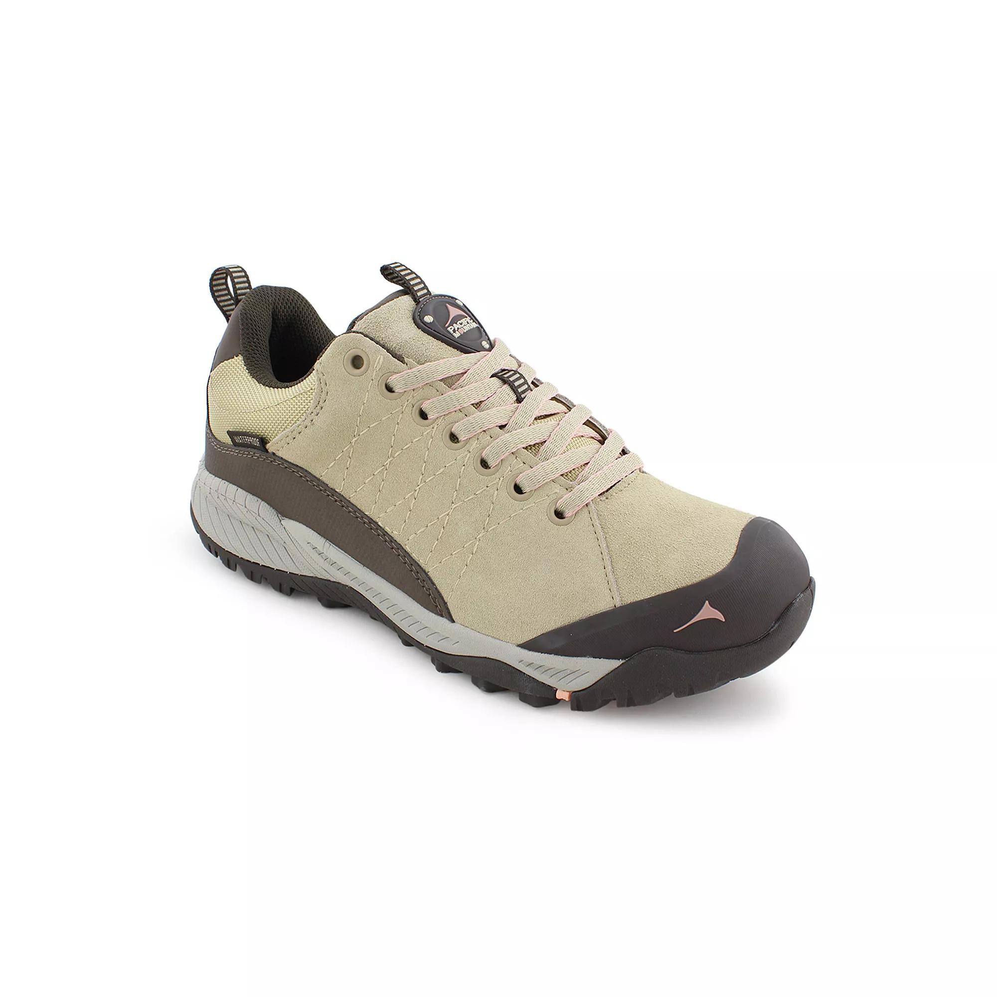 Pacific Mountain Mead Low Women's Suede Hiking Shoes, Size: 8.5, Wheat Product Image