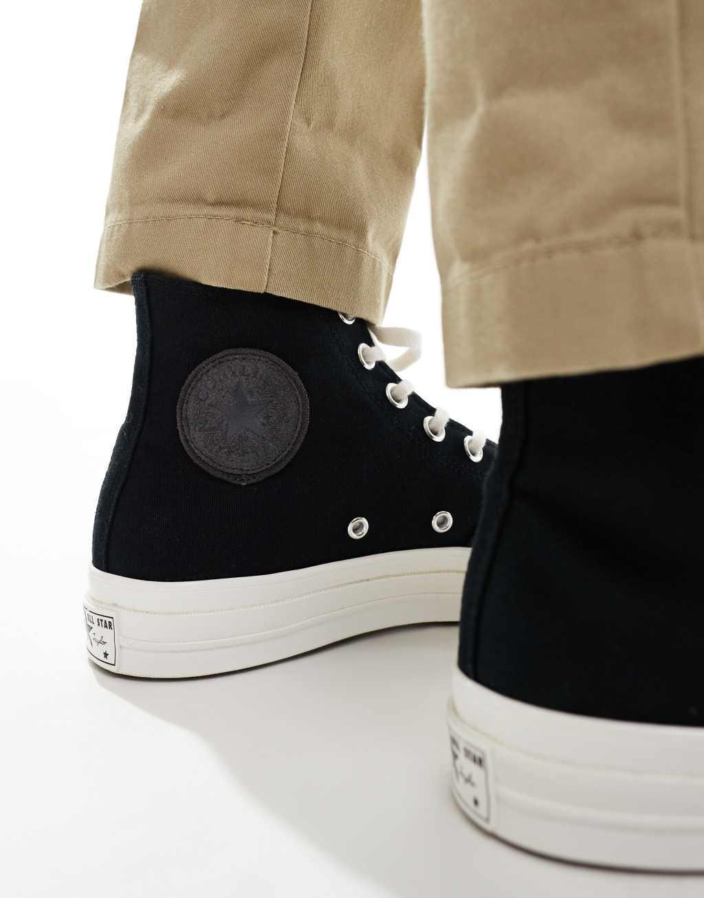 Converse Chuck 70 Luxe sneakers in black Product Image