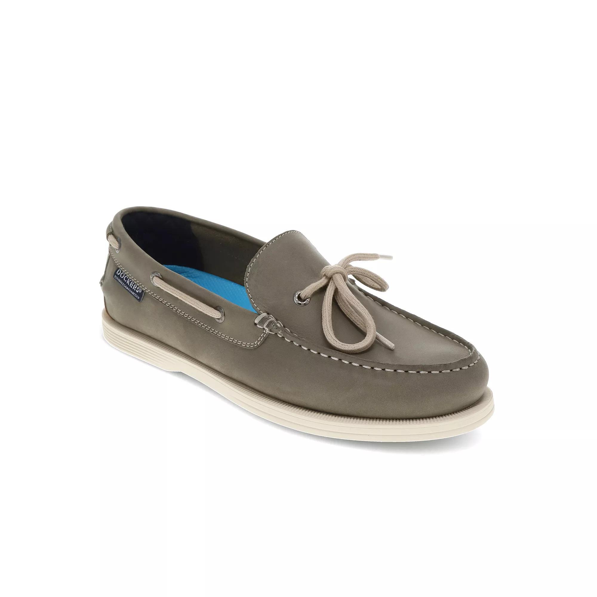 Dockers® Darnell Men's Leather Boat Shoes, Size: 8 Medium, Green Product Image