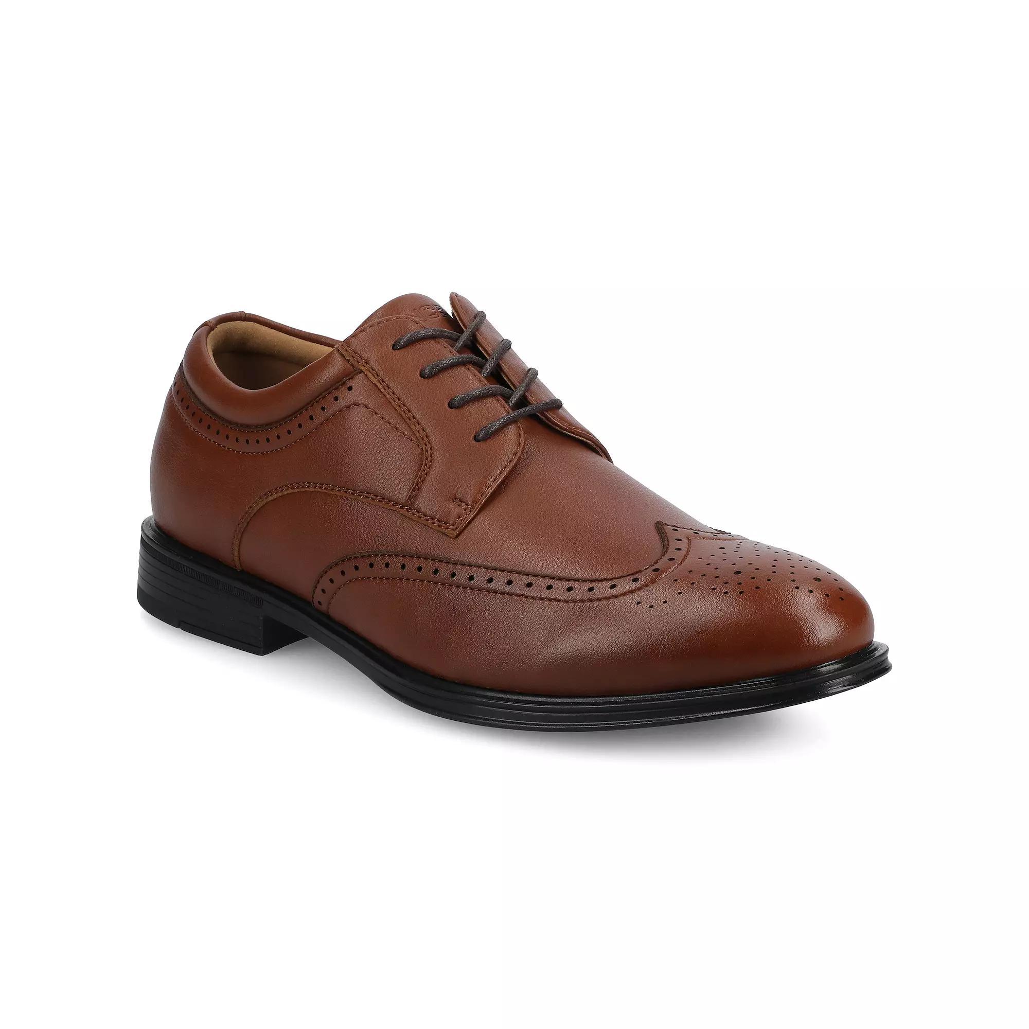 VANCE Cormac Mens Flexible Wingtip Oxford Dress Shoes Product Image