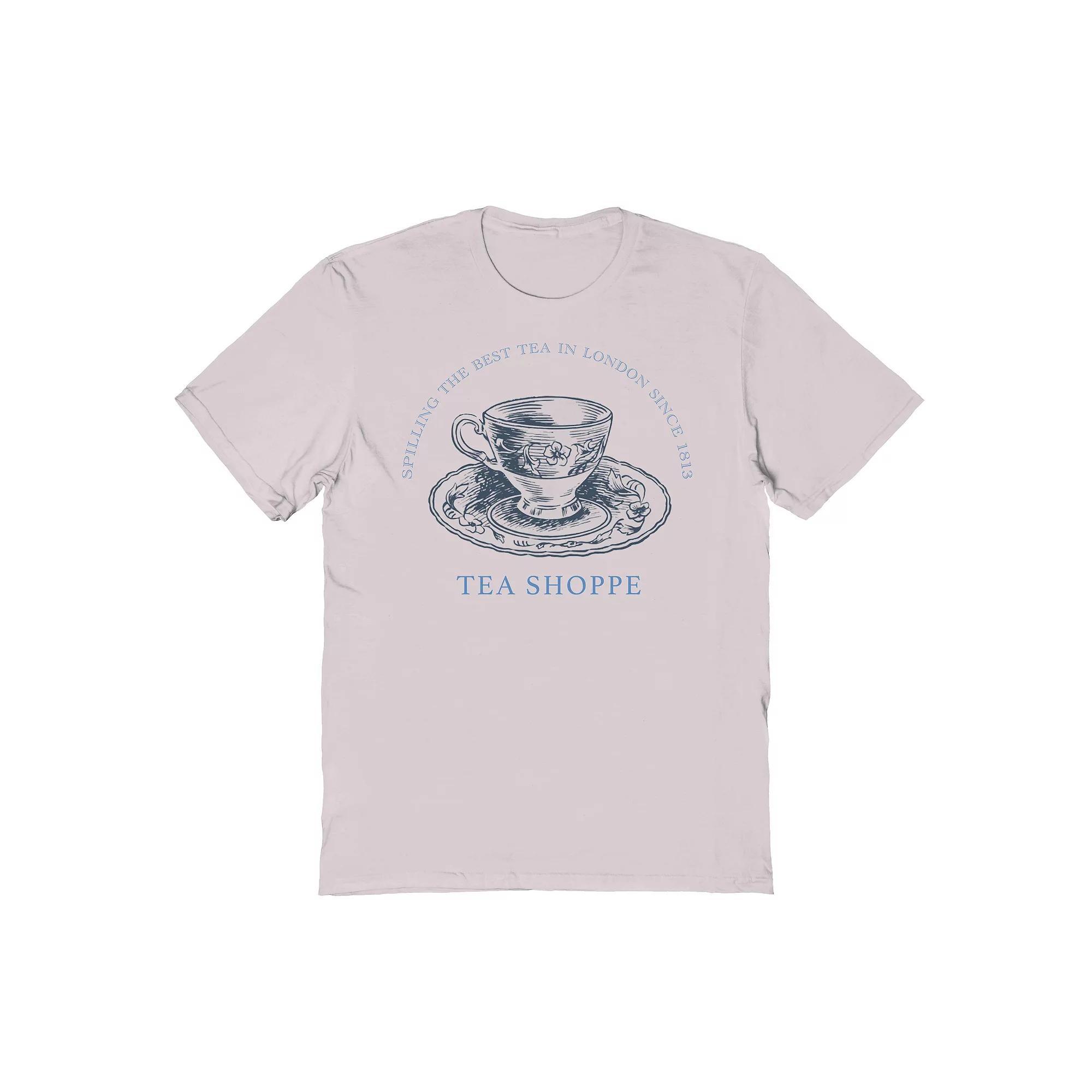 Men's Tea Shoppe Graphic Tee, Size: XXL, Ice Gray Product Image