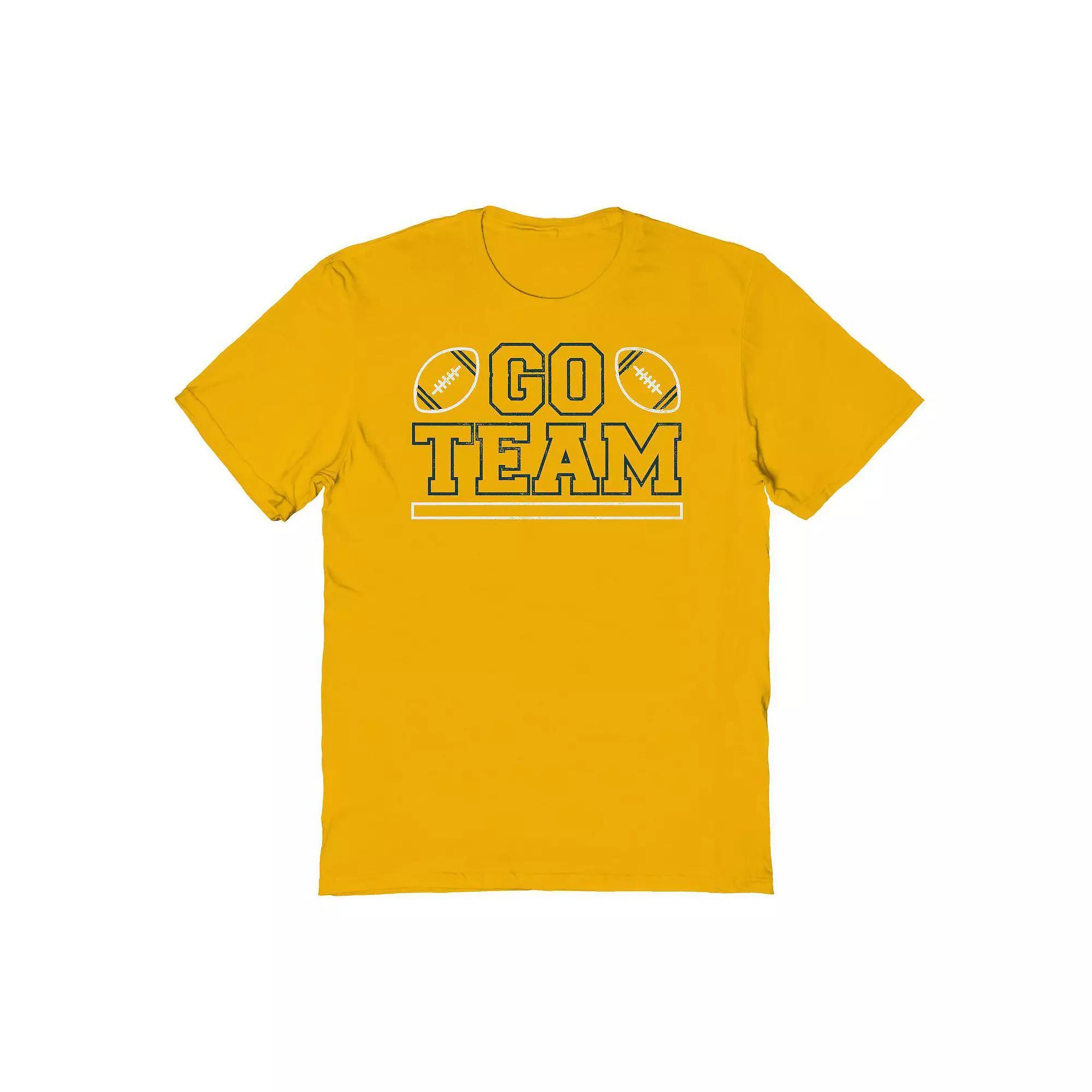 Men's Duke & Sons Team Graphic Tee, Size: XXL, Gold Green Product Image