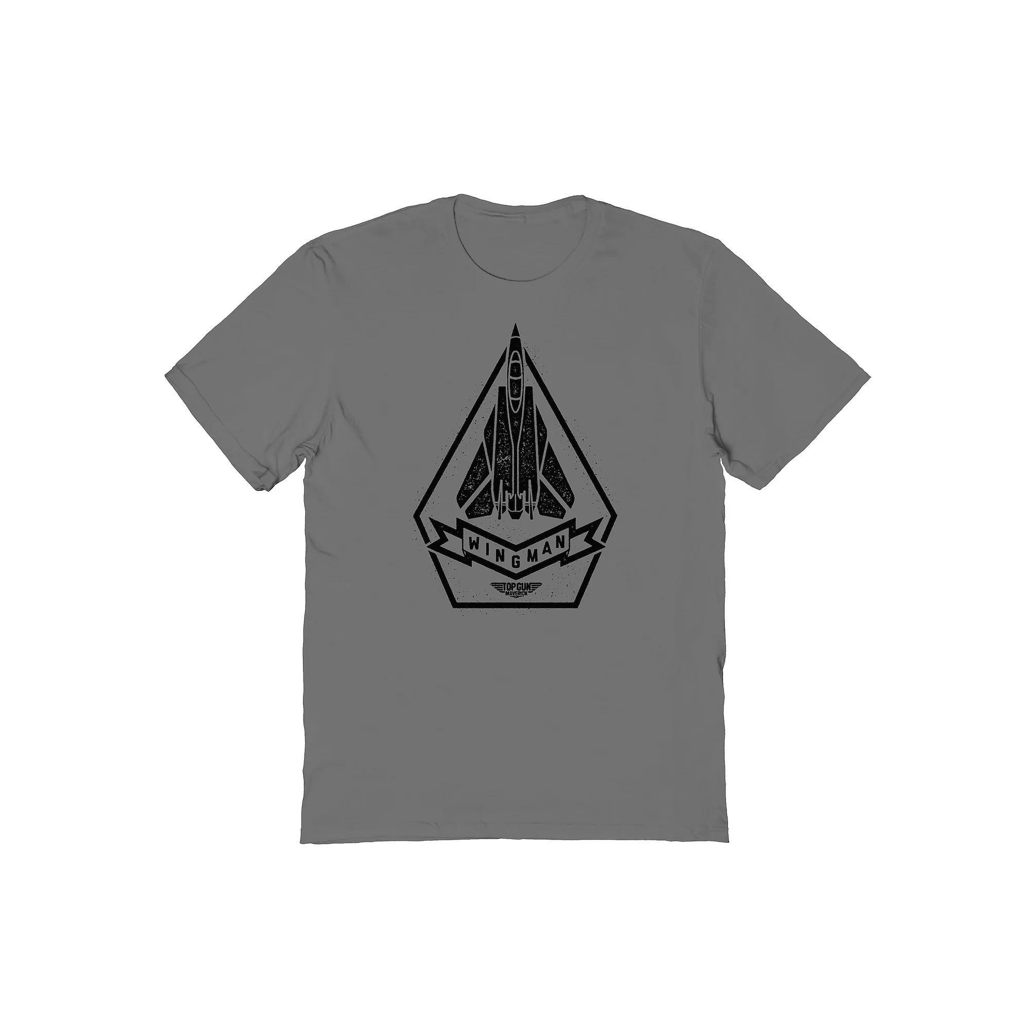 Men's Wingman Graphic Tee, Size: XL, Grey Product Image
