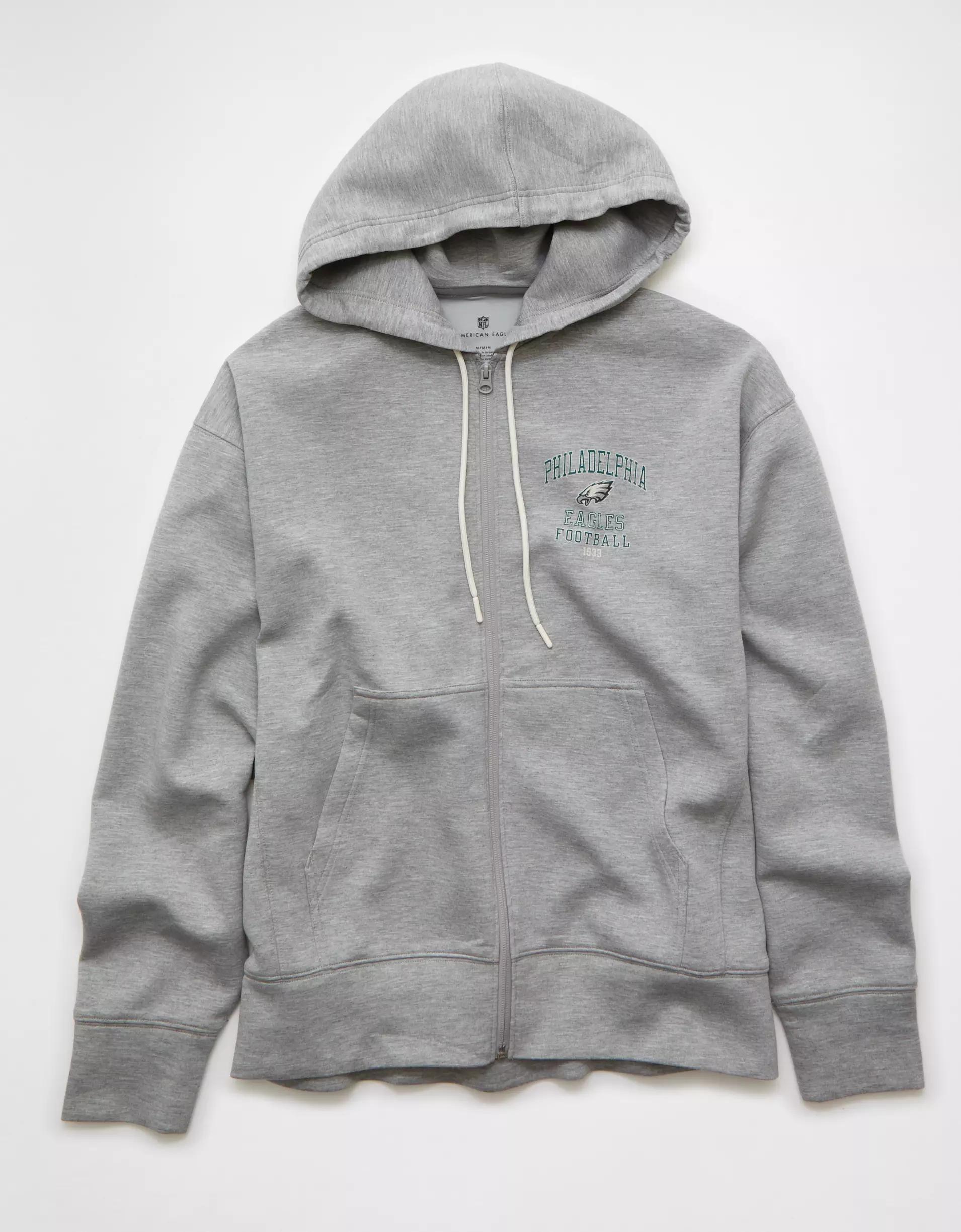 AE 24/7 NFL Philadelphia Eagles Graphic Zip-Up Hoodie Product Image