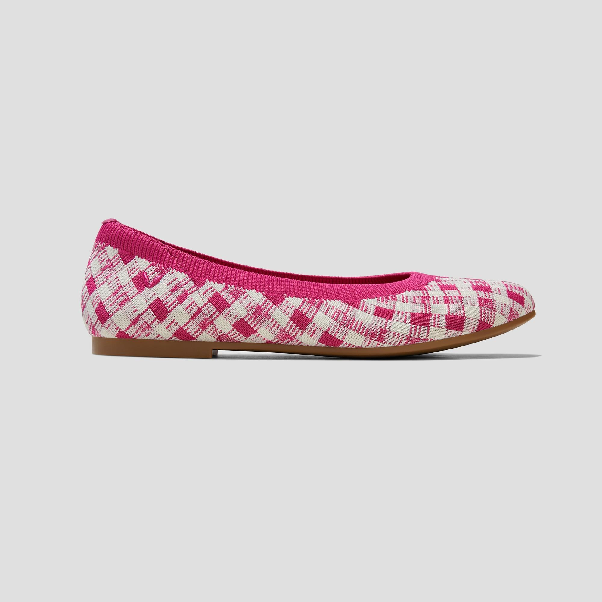 Water-Repellent Round-Toe Walking Flats (Claire Walker) Product Image
