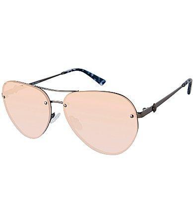 Kurt Geiger London Womens KGL1002 Shoreditch 60mm Gradient Aviator Sunglasses Product Image