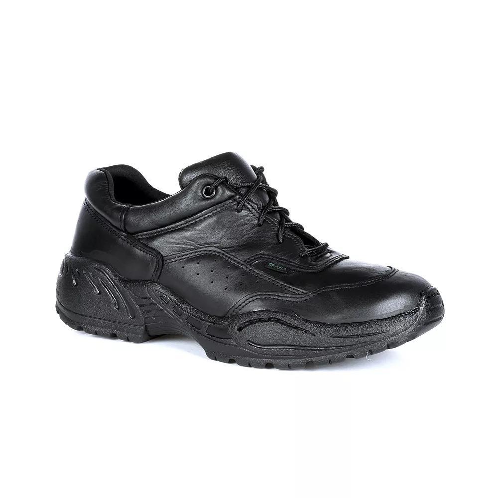 Rocky Postal Mens Oxford Water Resistant Utility Shoes Product Image