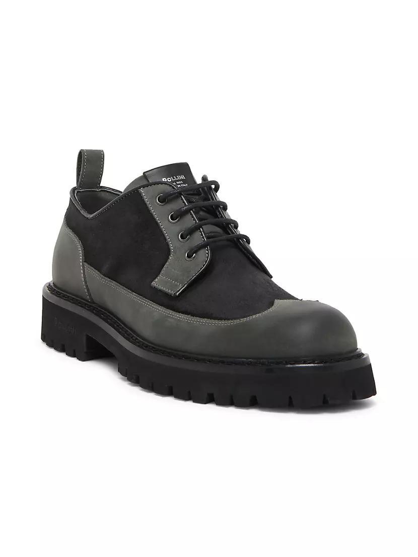 Two-Tone Suede Shoes Product Image