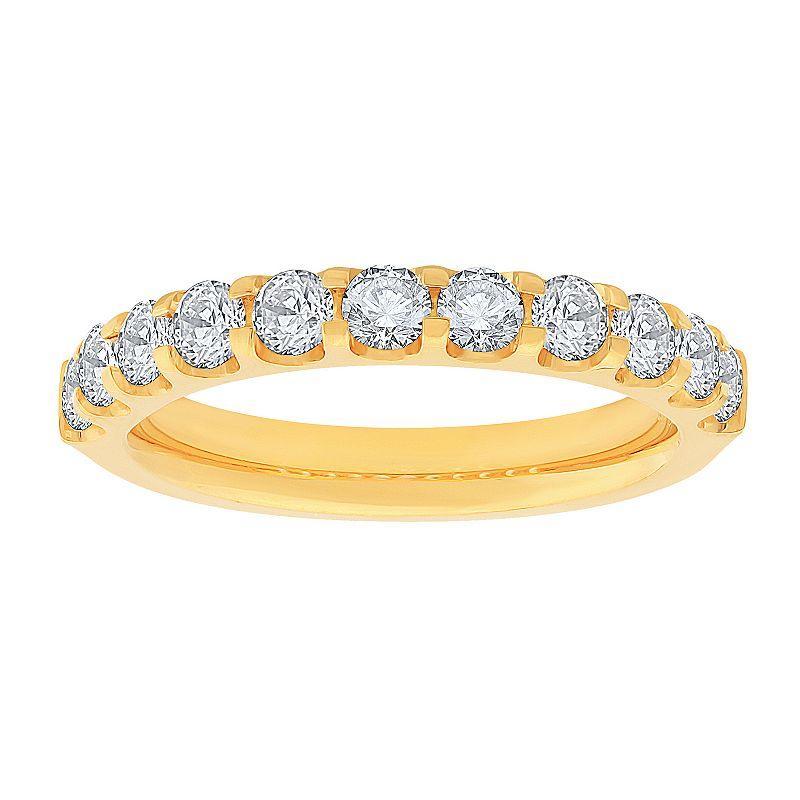 Diamond Medley 14k Gold 1 Carat T.W. Lab-Grown Diamond Ring, Women's, Size: 5 Product Image