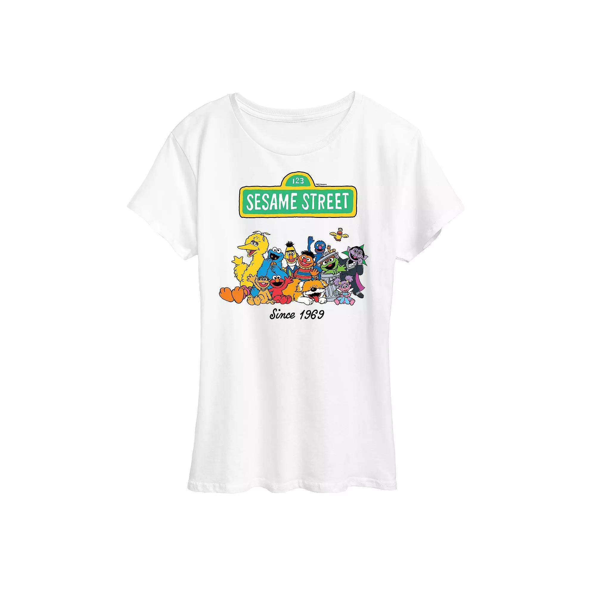 Womens Sesame Street Since 1969 Graphic Tee, Girls Product Image