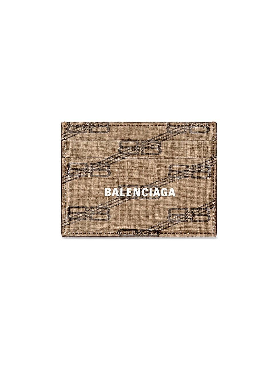 Mens Signature Card Holder BB Monogram Coated Canvas Product Image