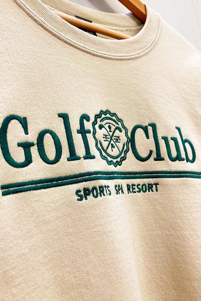 Embroidered Golf Club Sweatshirt Product Image