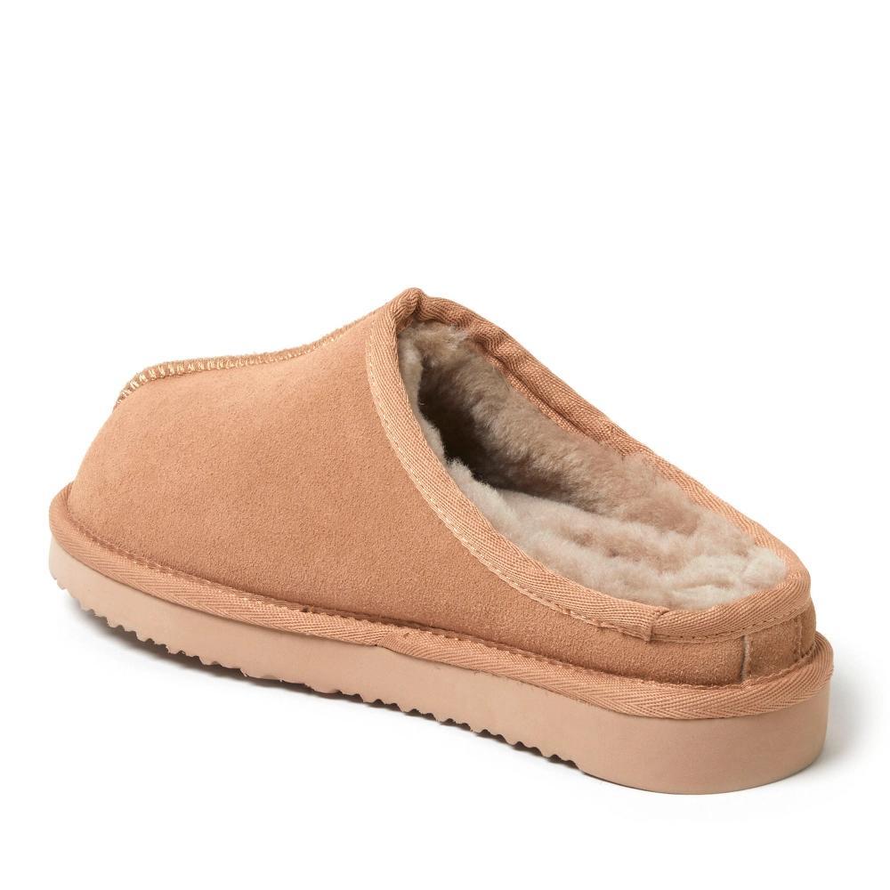 Women's Fireside By Dearfoams Greta Wool-Lined Clog Slippers, Size: 9, Black Product Image