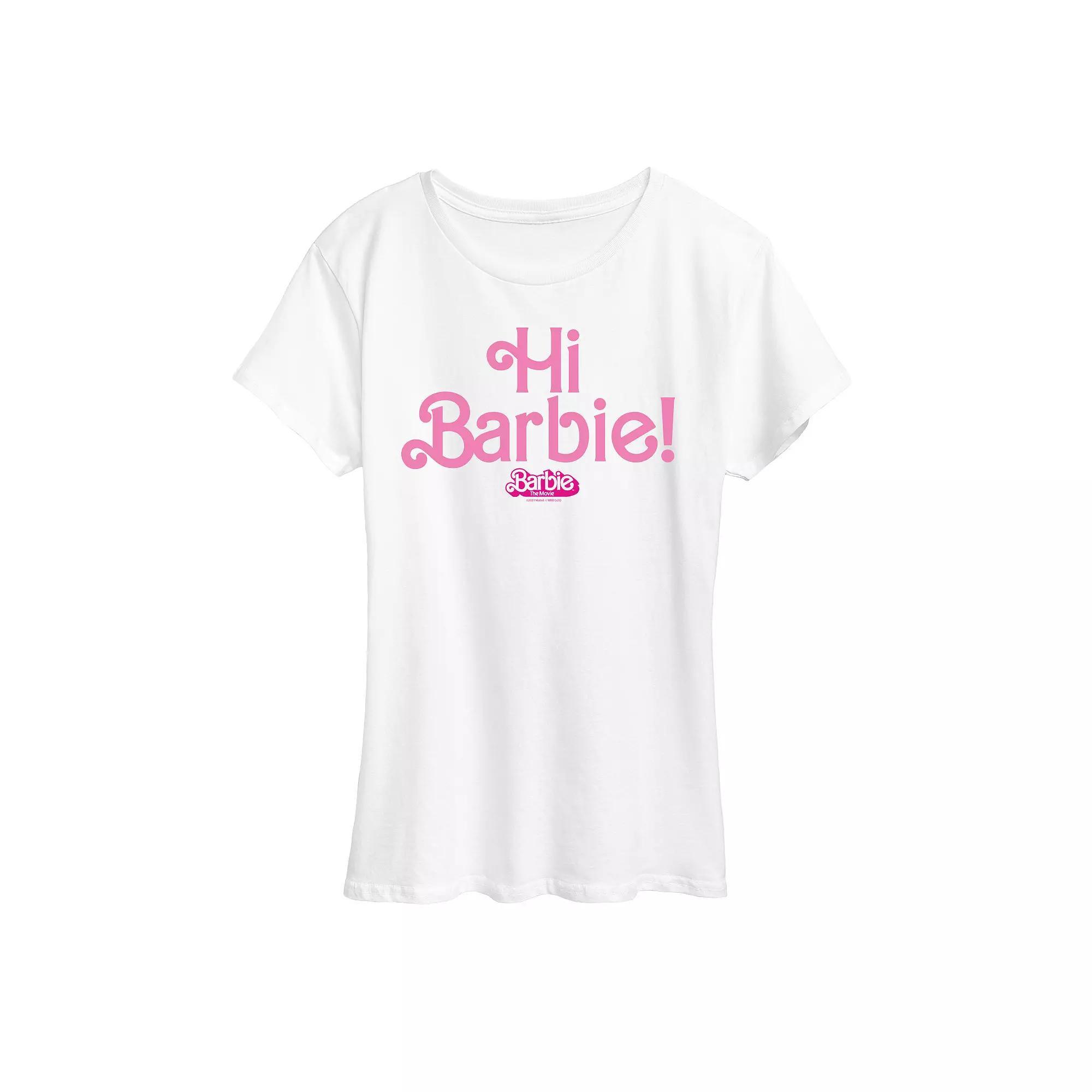 Womens Barbie The Movie Hi Barbie, Girls Product Image