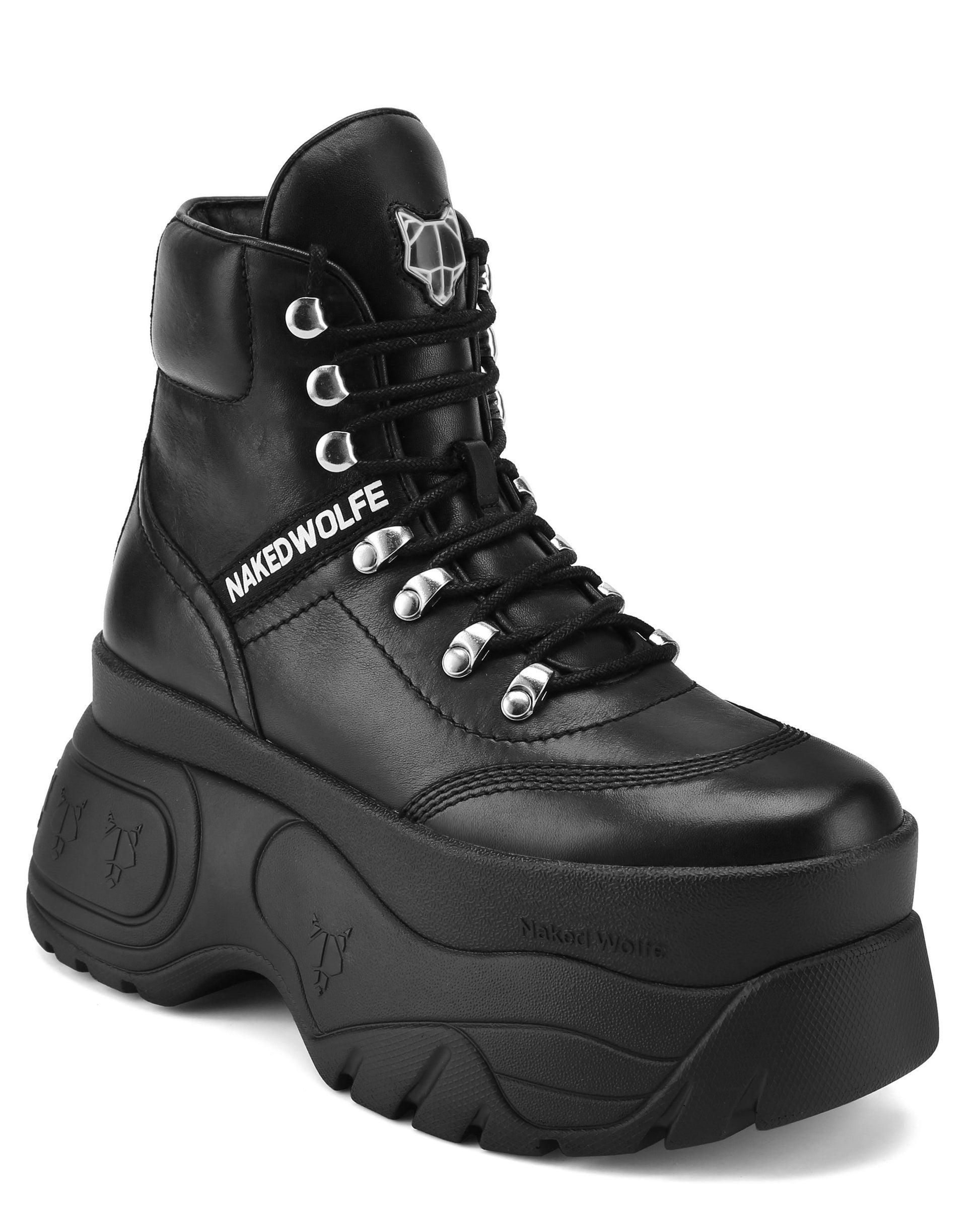 Spike Black Leather Product Image