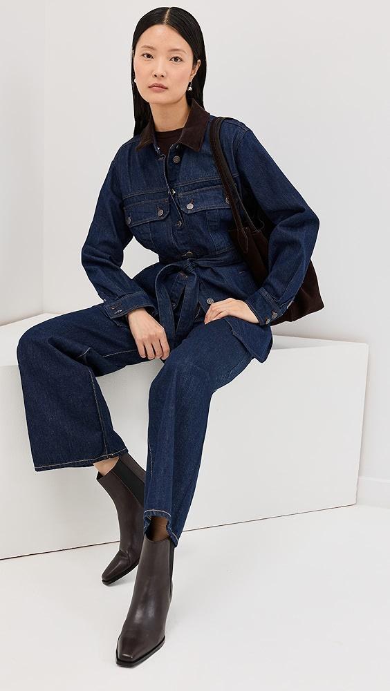 Veronica Beard Jean Mikaela Shacket with Corduroy Collar | Shopbop Product Image