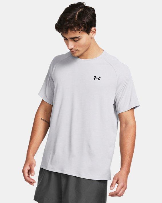 Men's Under Armour Tech Textured Short Sleeve Tee, Size: Small, Black Product Image