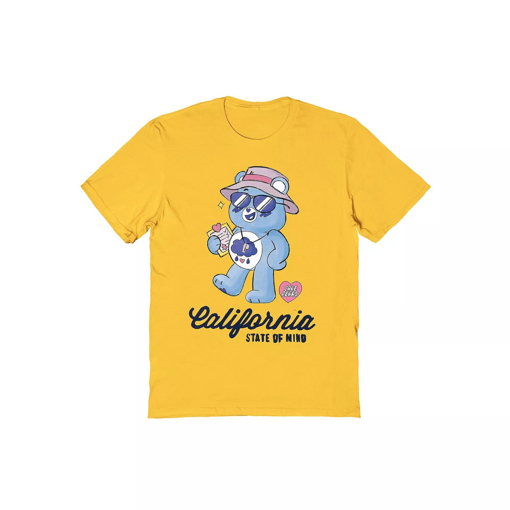 Men's Care Bear T-Shirt, Size: Medium, Gold Product Image