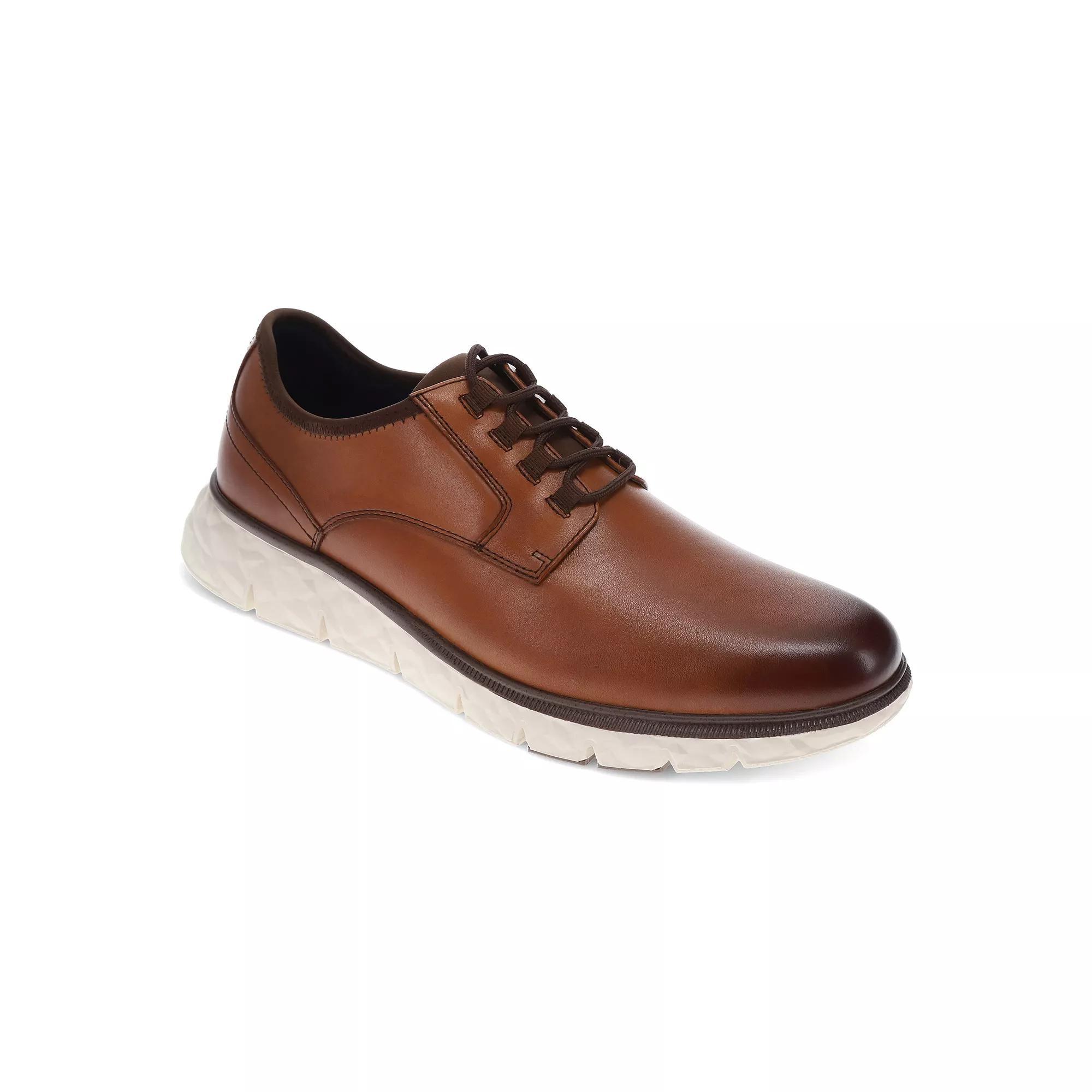 Dockers Callum Mens Hybrid Leather Oxford Shoes Brown Product Image