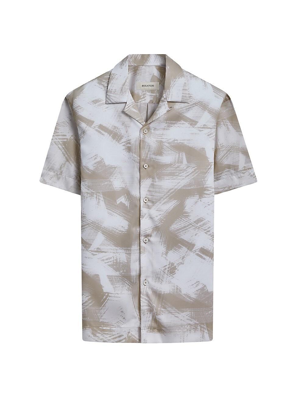 Mens Orson Abstract Short-Sleeve Shirt Product Image
