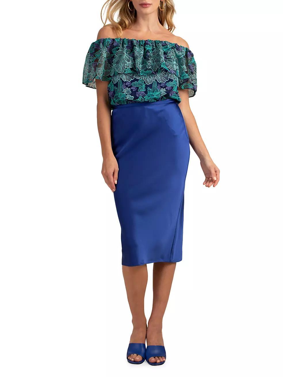 Wisdom Embroidered Off-the-Shoulder Top Product Image