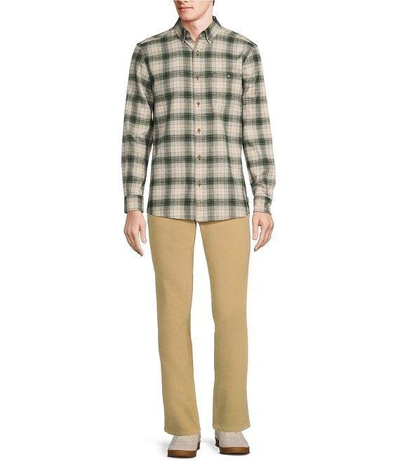 Rowm Long Sleeve Portuguese Flannel Medium Plaid Shirt Product Image