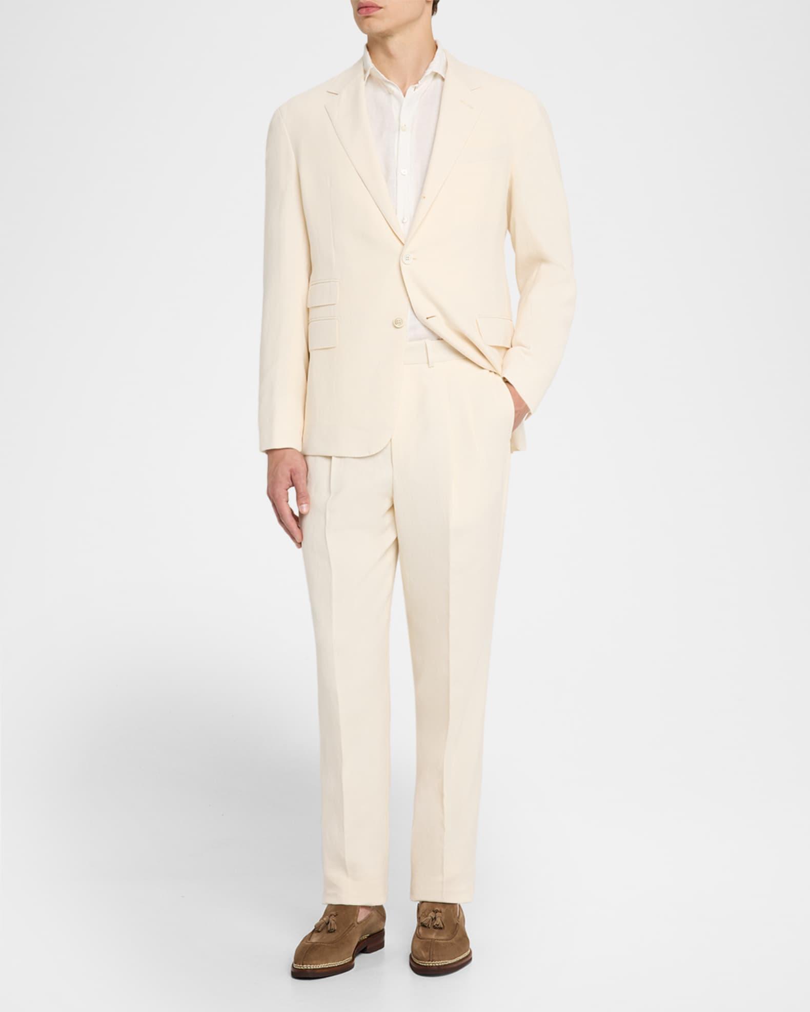 Mens Linen Cavendish Single-Breasted Sport Coat Product Image