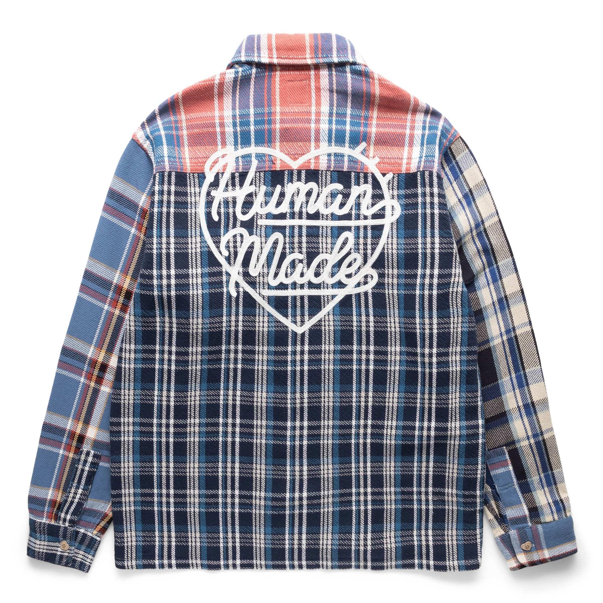 CRAZY CHECK SHIRT BLUE | Bodega Product Image