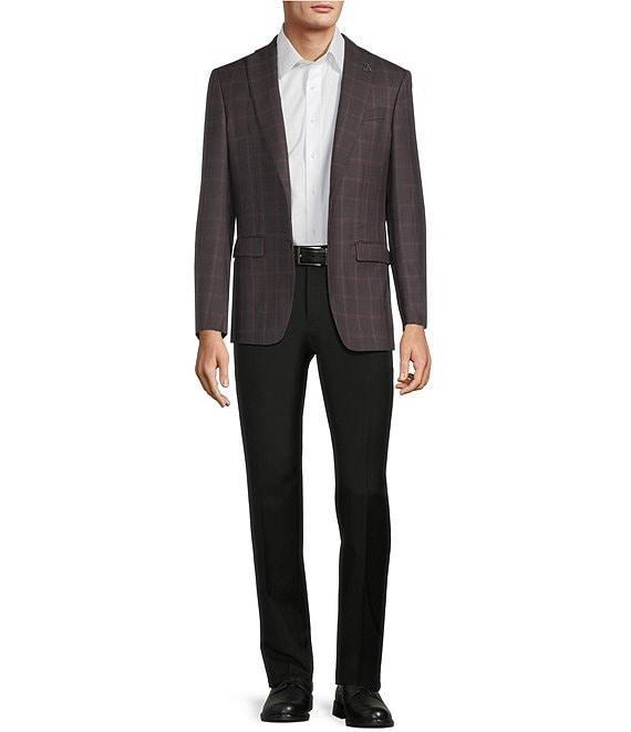 John Varvatos Signature Tailored Slim Fit Checked Sport Coat Product Image