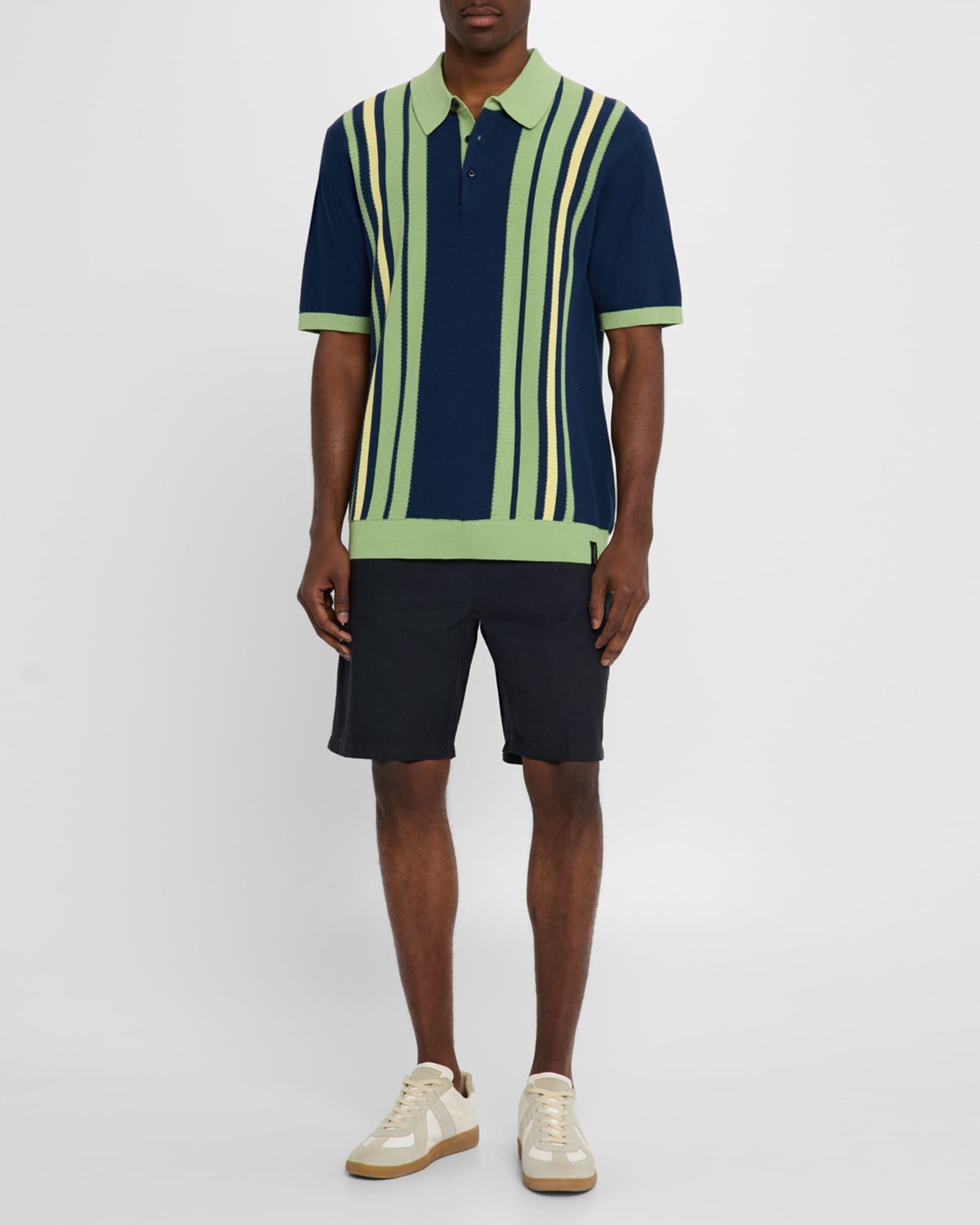 Men's Cotton-Linen Twill Bermuda Shorts Product Image