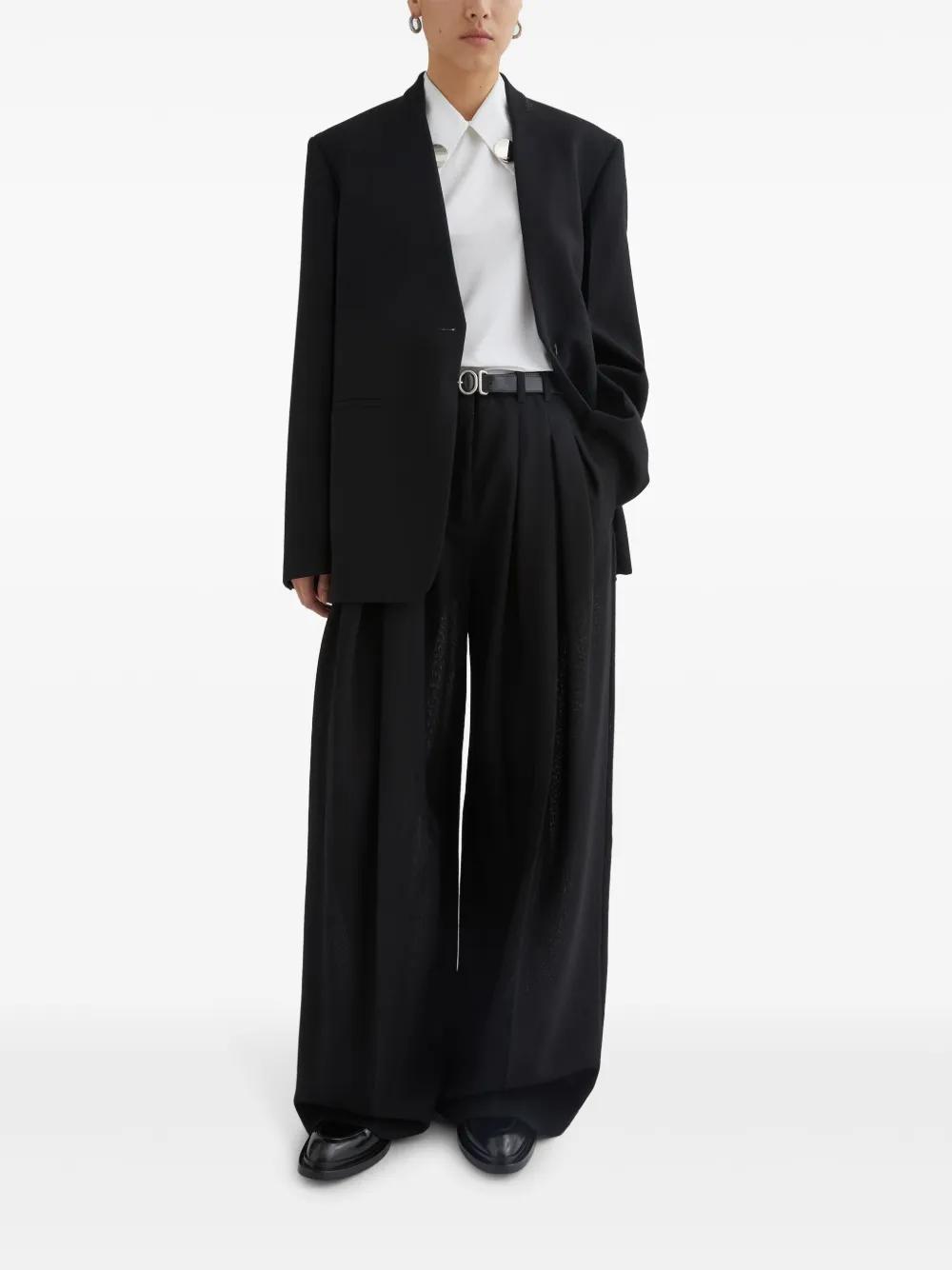 JIL SANDER Tailored Blazer In Black Product Image