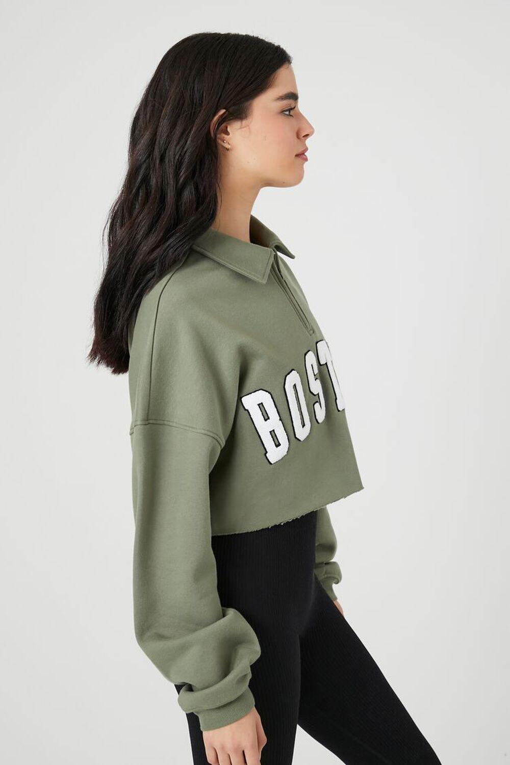 Half-Zip Boston Pullover | Forever 21 Product Image