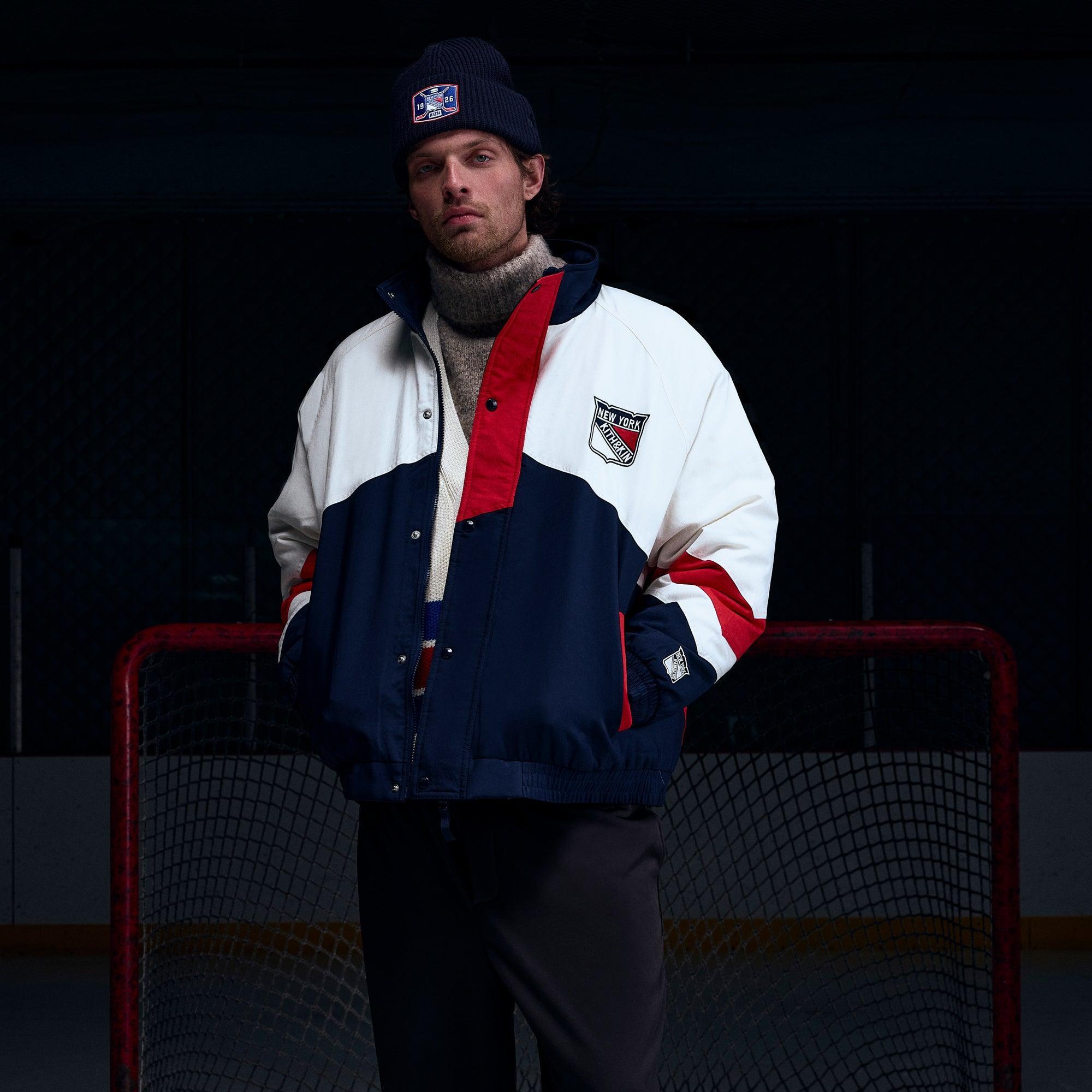 Kith for the New York Rangers Nylon Padded Jacket - Nocturnal Male Product Image