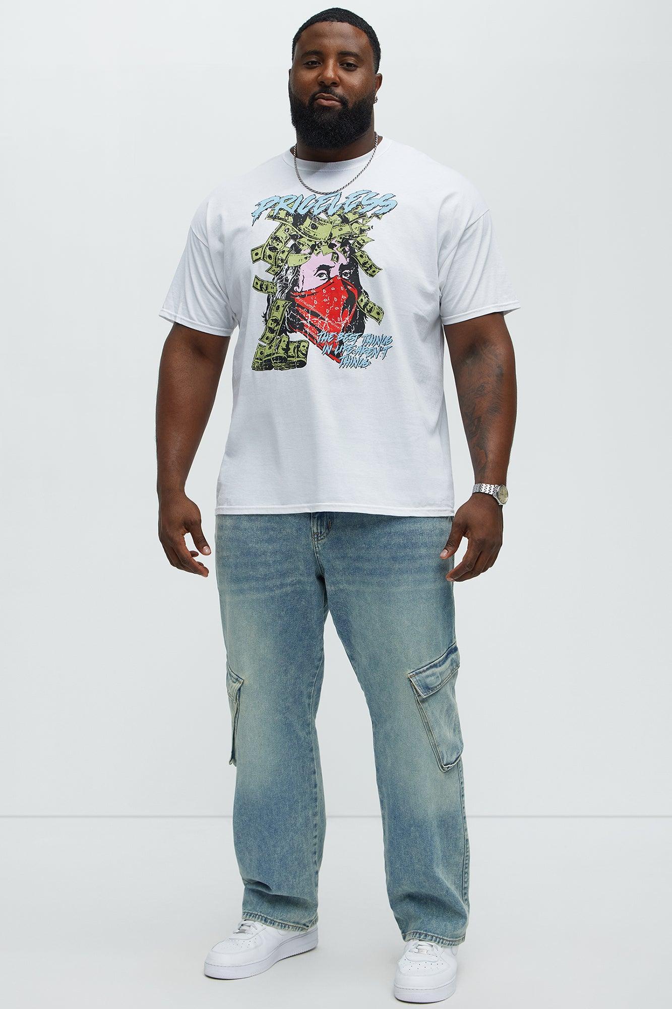 Life Is Priceless Short Sleeve Tee - White Product Image